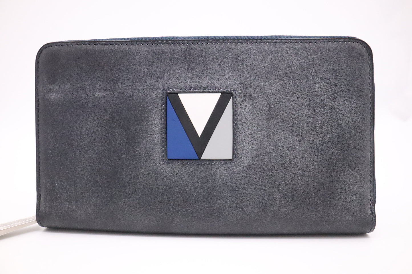 Louis Vuitton Cup Organizer Navy Leather Blue Handbag