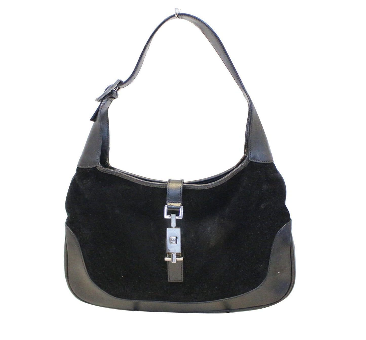 Gucci Jackie Hobo Shoulder Bag Leather Suede