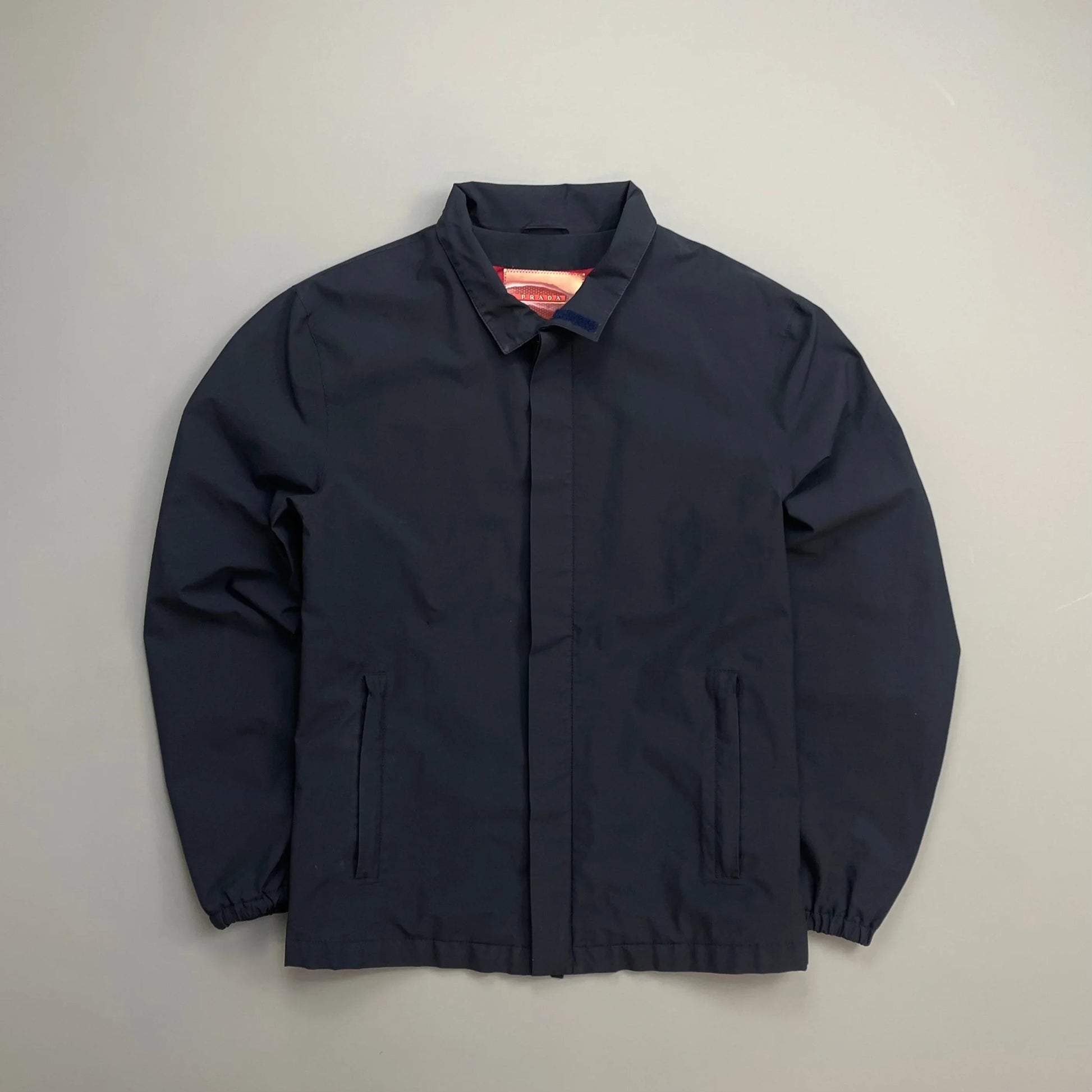 Prada Handbag Sport 00s Goretex Hidden-Vent Technical Jacket Navy
