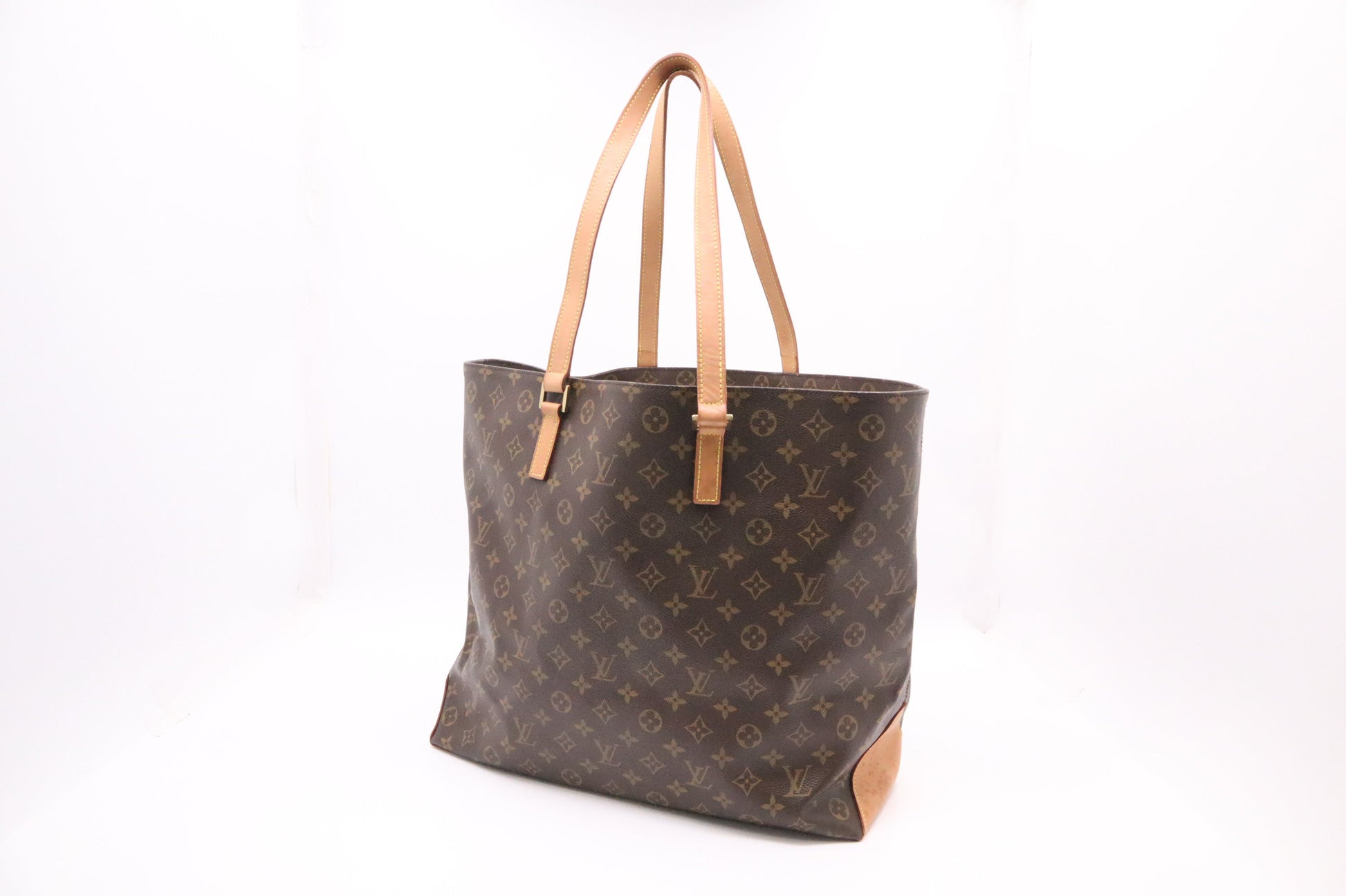 Louis Vuitton Cabas Alto Monogram Canvas Handbag Canvas 3