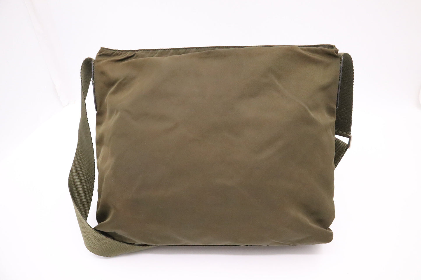 Prada Shoulder Bag In Nylon Green