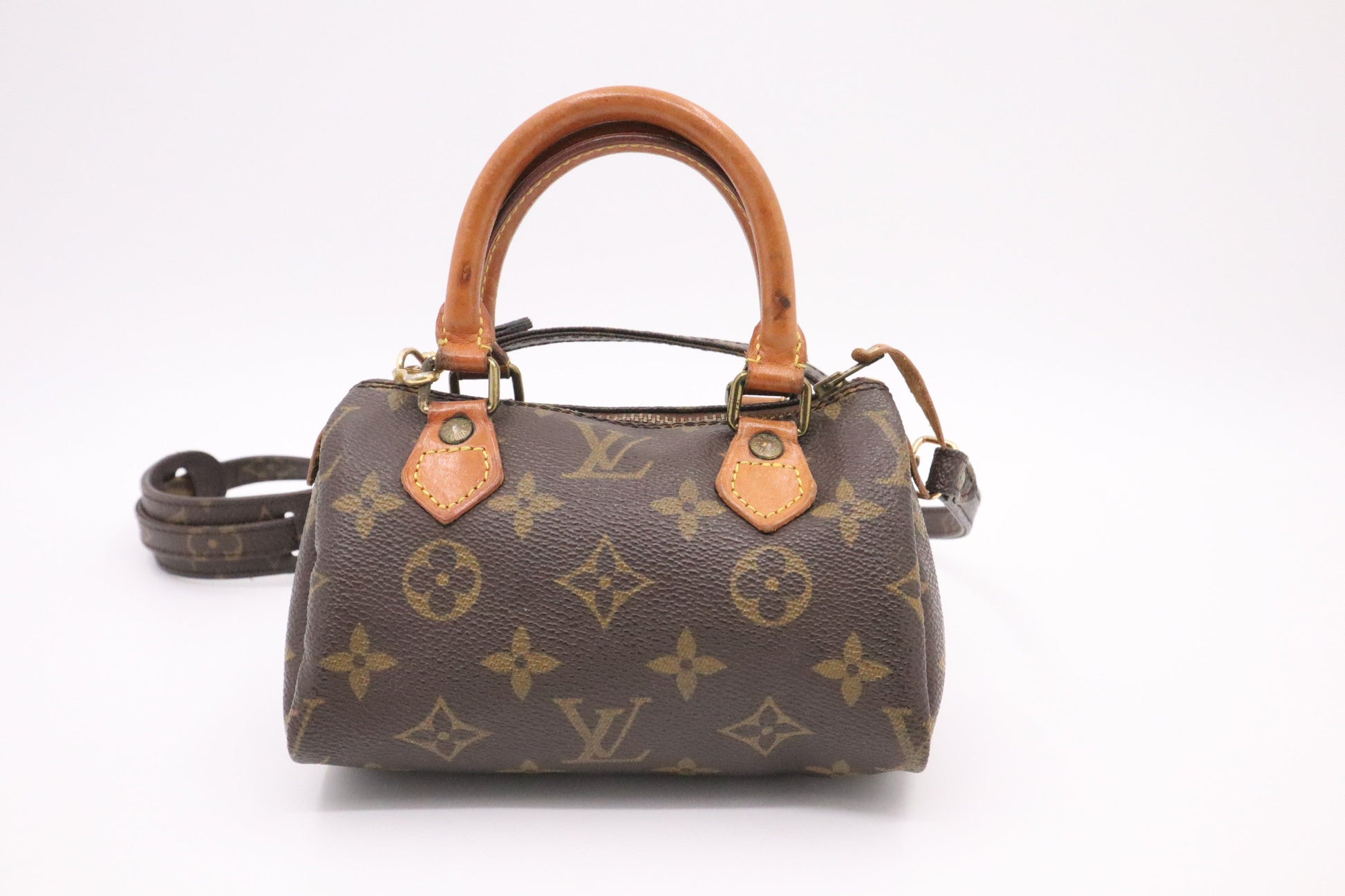 Louis Vuitton Speedy Monogram Canvas Mini Bag Canvas 5