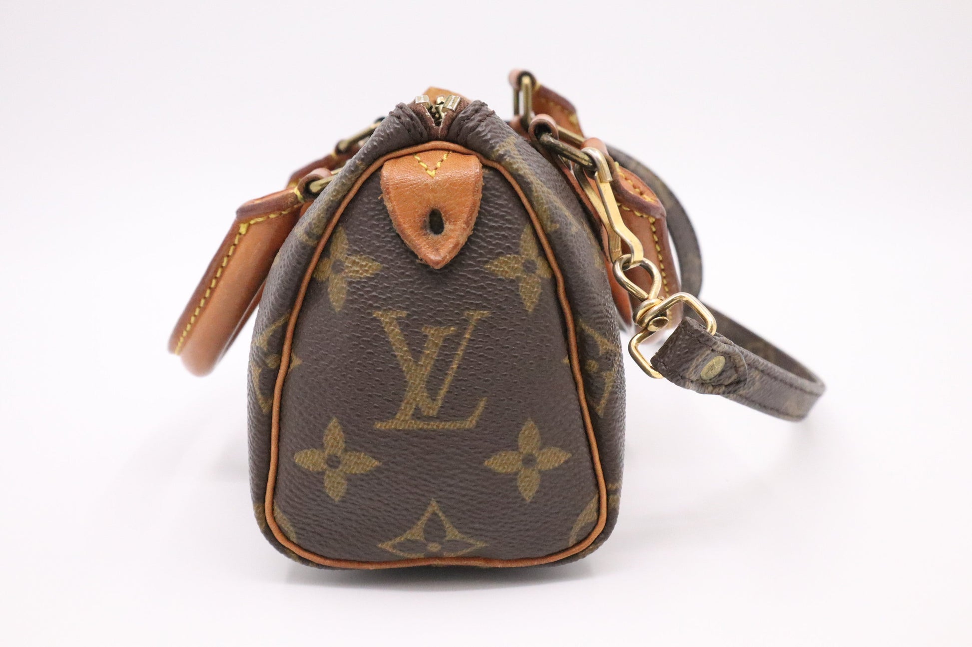 Louis Vuitton Speedy Monogram Canvas Mini Bag Canvas 5