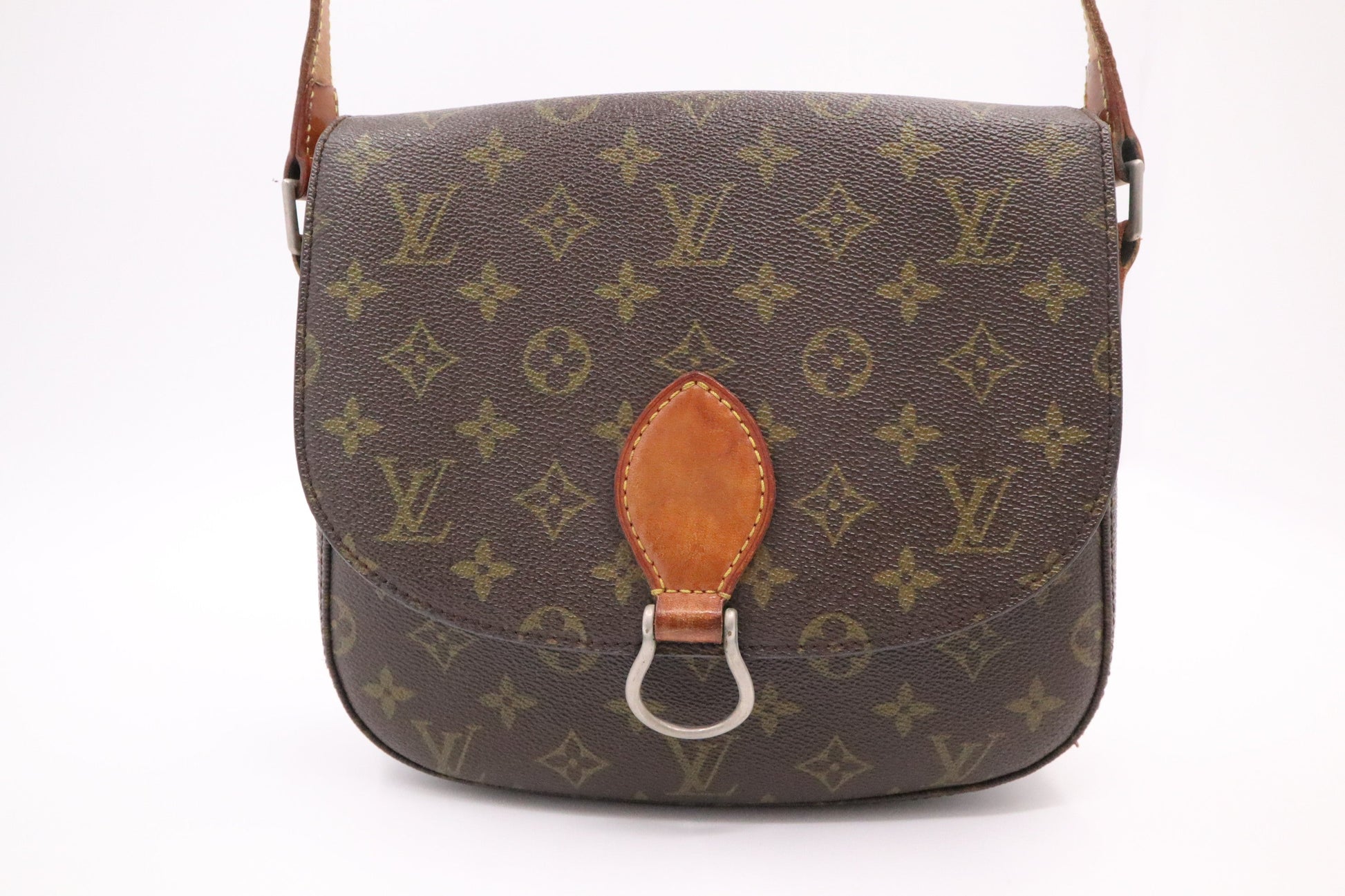 Louis Vuitton Saint Cloud Monogram GM Canvas Handbag