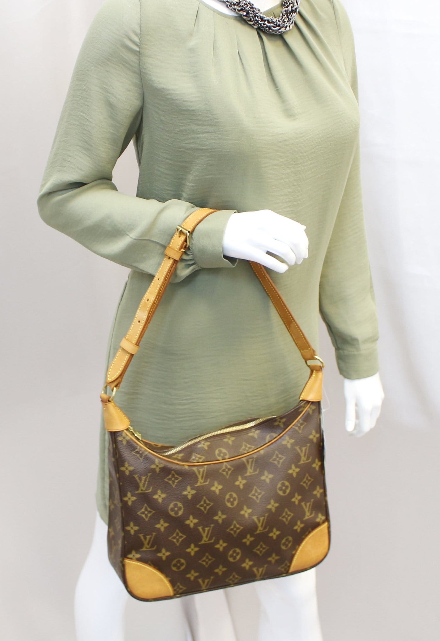 Louis Boulogne Shoulder Bag Monogram
