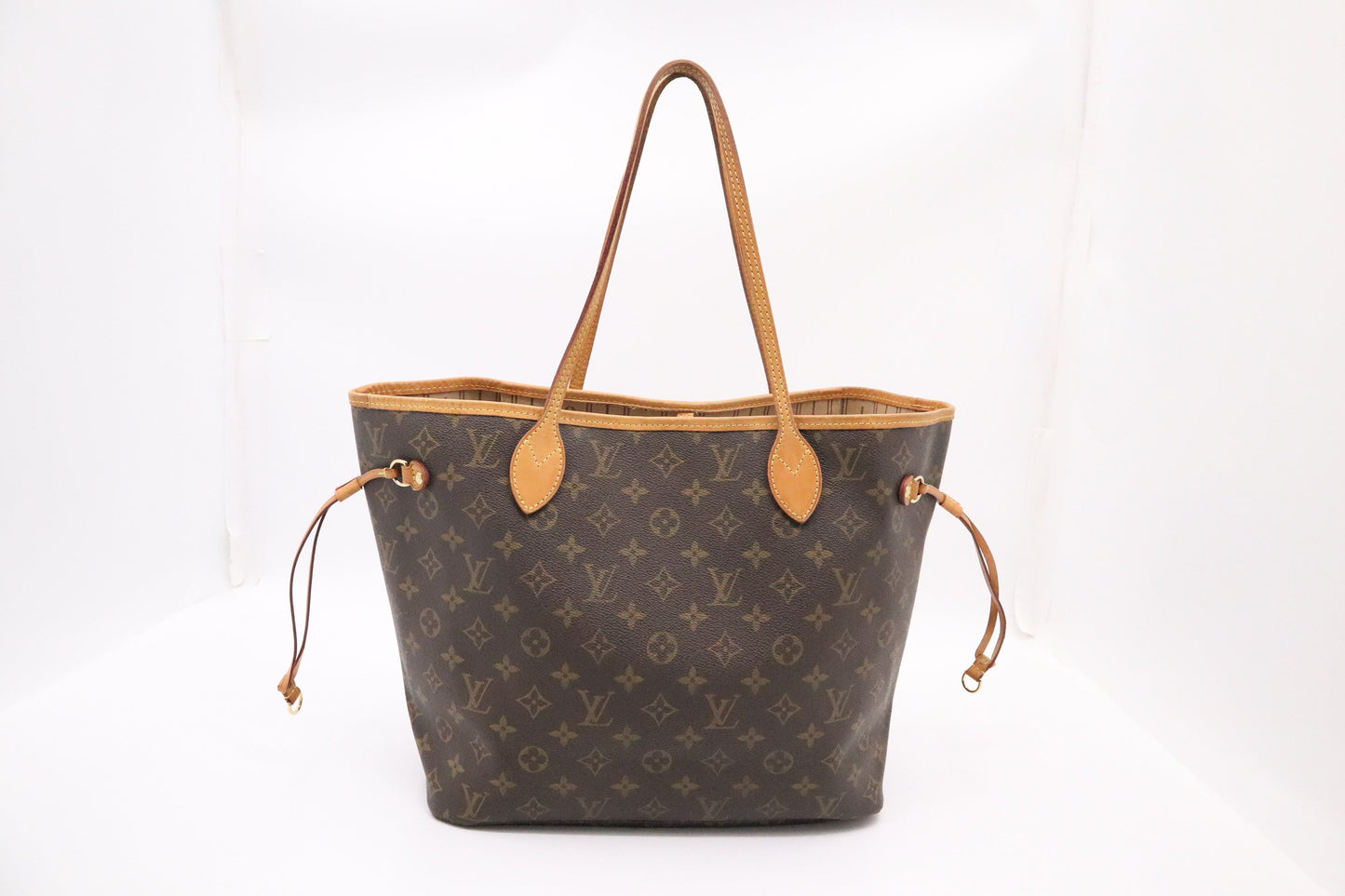 Louis Vuitton Neverfull MM Monogram Canvas Tote Bag Monogram Canvas