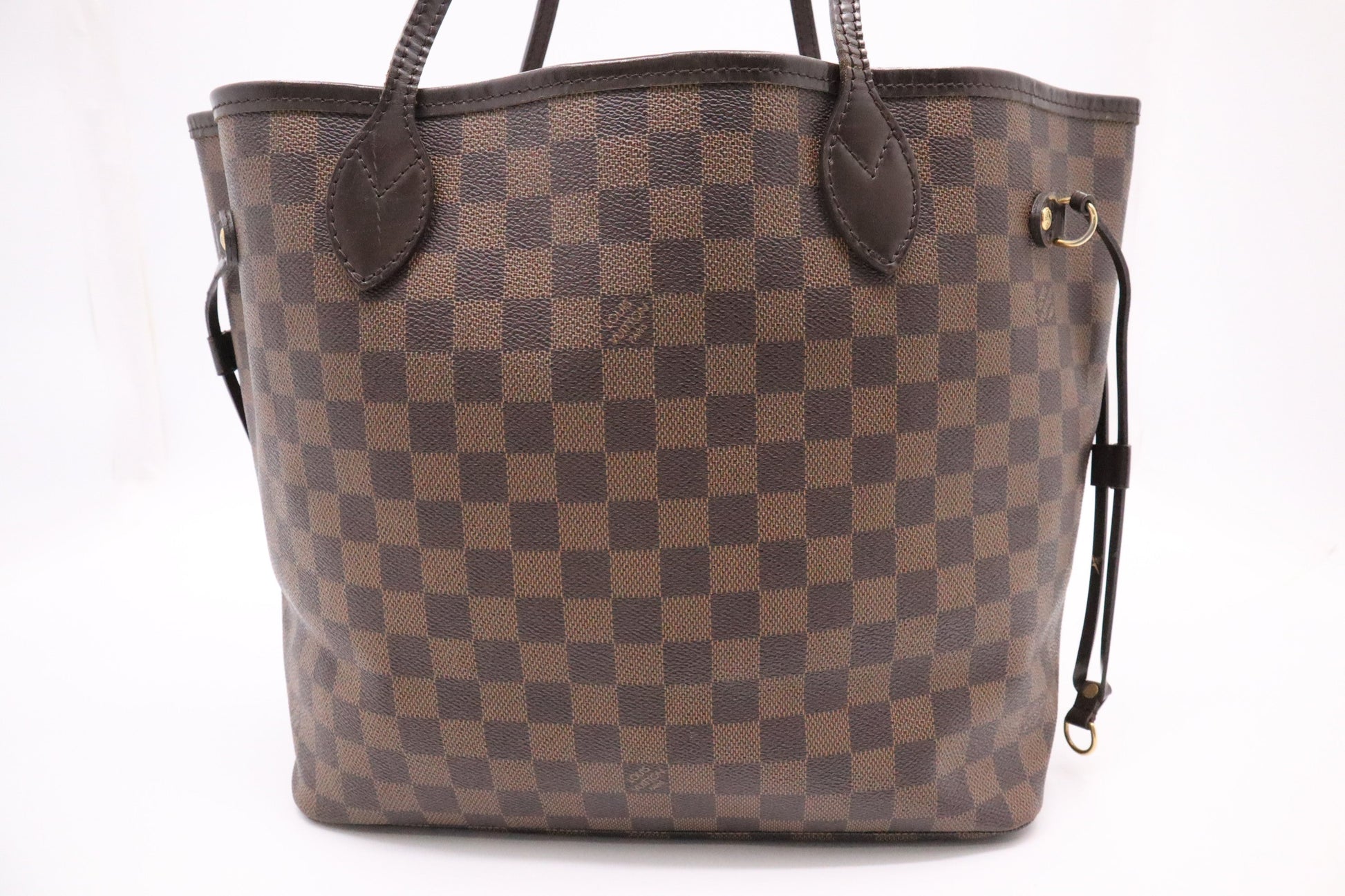 Louis Vuitton Neverfull MM Ebene Damier Canvas Tote Bag Canvas 4