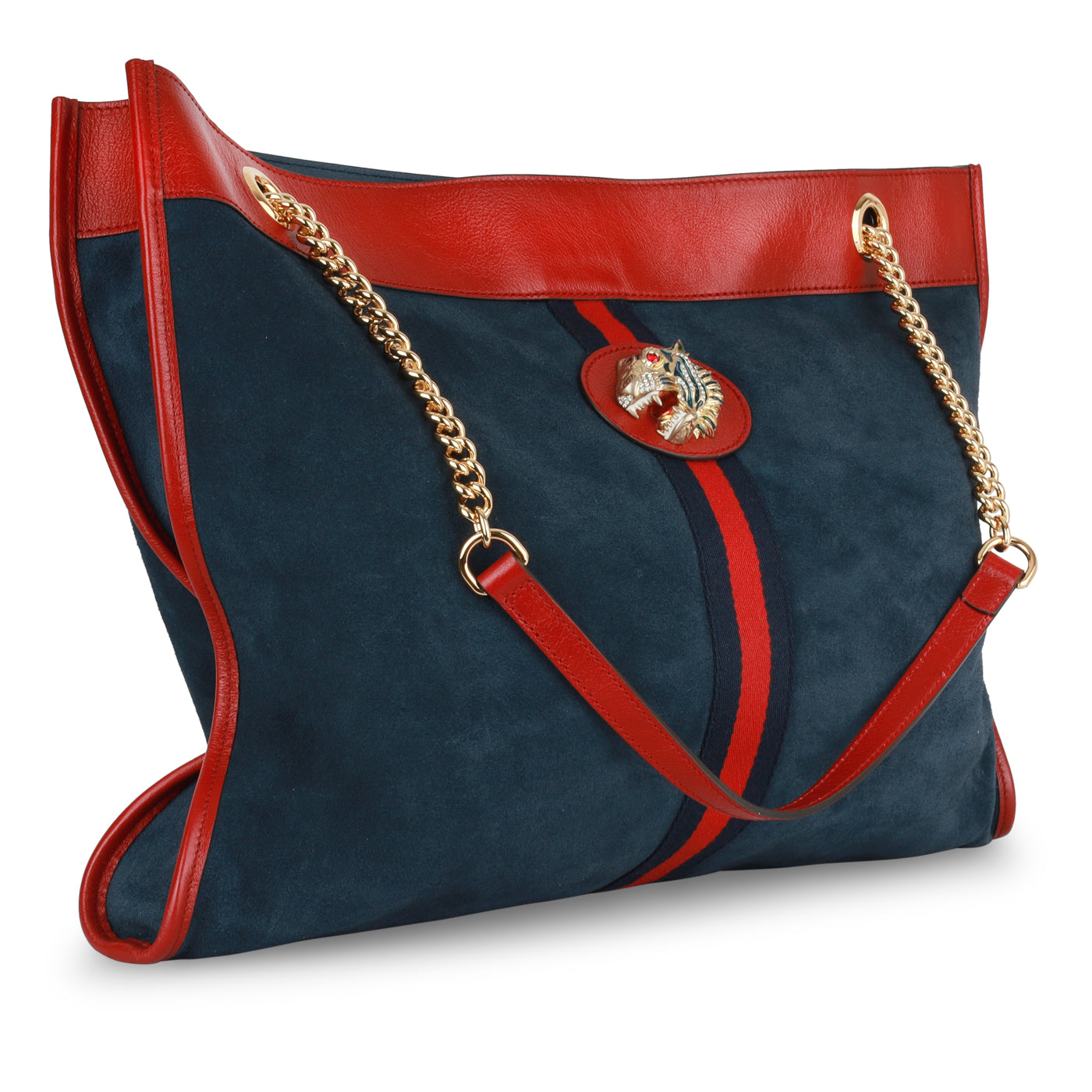 Gucci Rajah Tote Large Chain Shoulder Bag