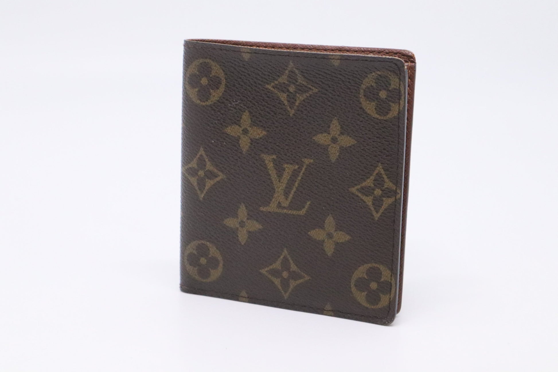 Louis Vuitton Bifold Monogram Canvas Wallet Case Canvas 2