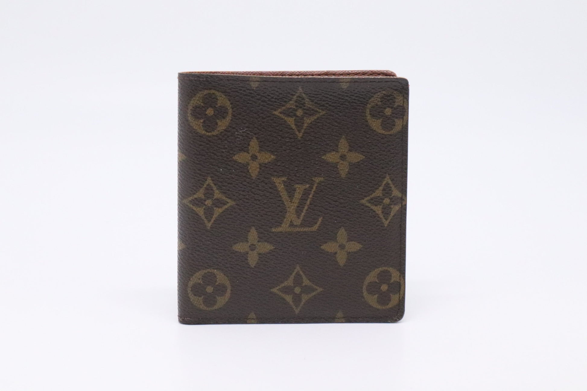 Louis Vuitton Bifold Monogram Canvas Wallet Case Canvas 2