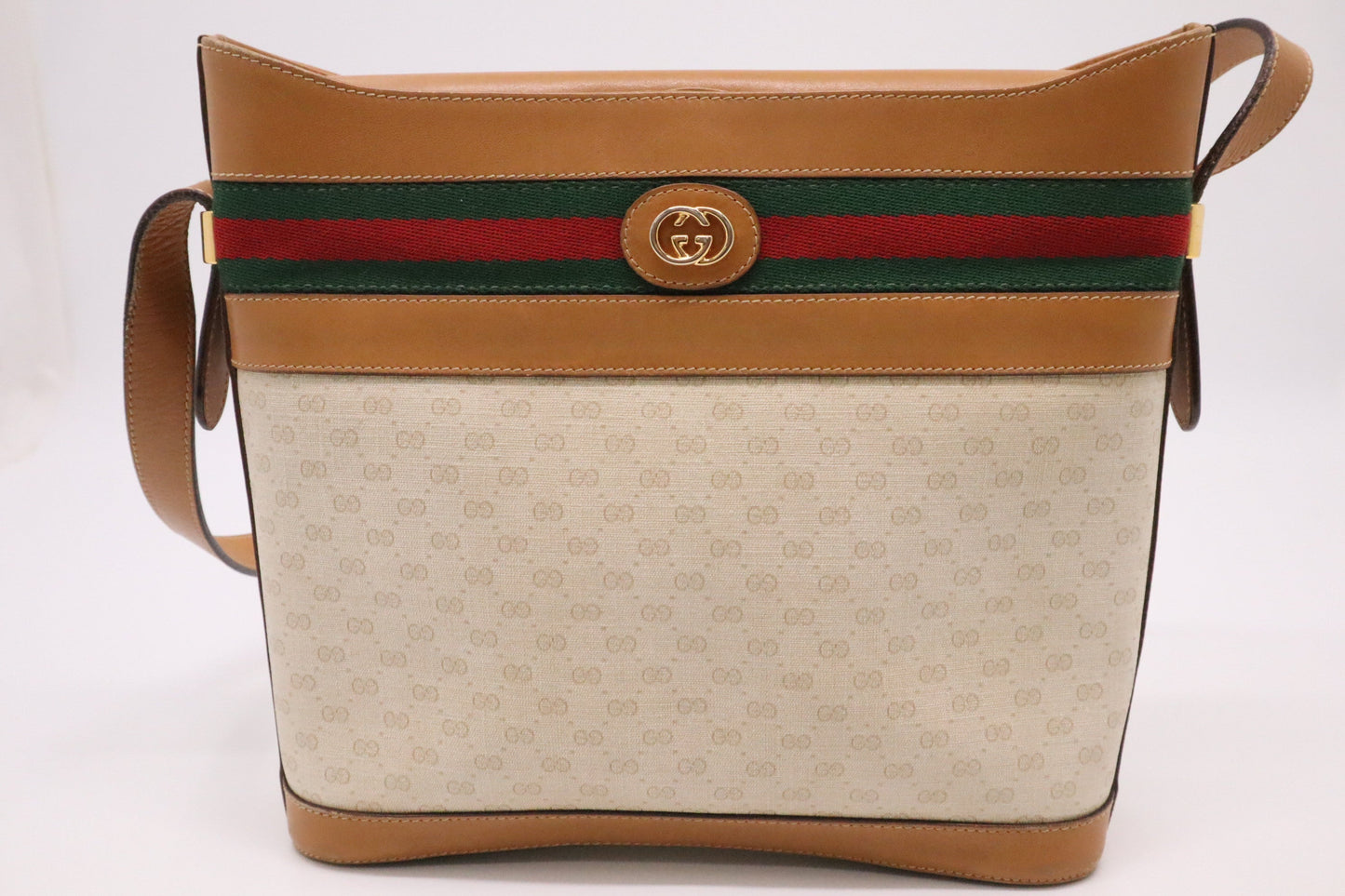 Gucci Micro GG Coated Canvas White Apparel