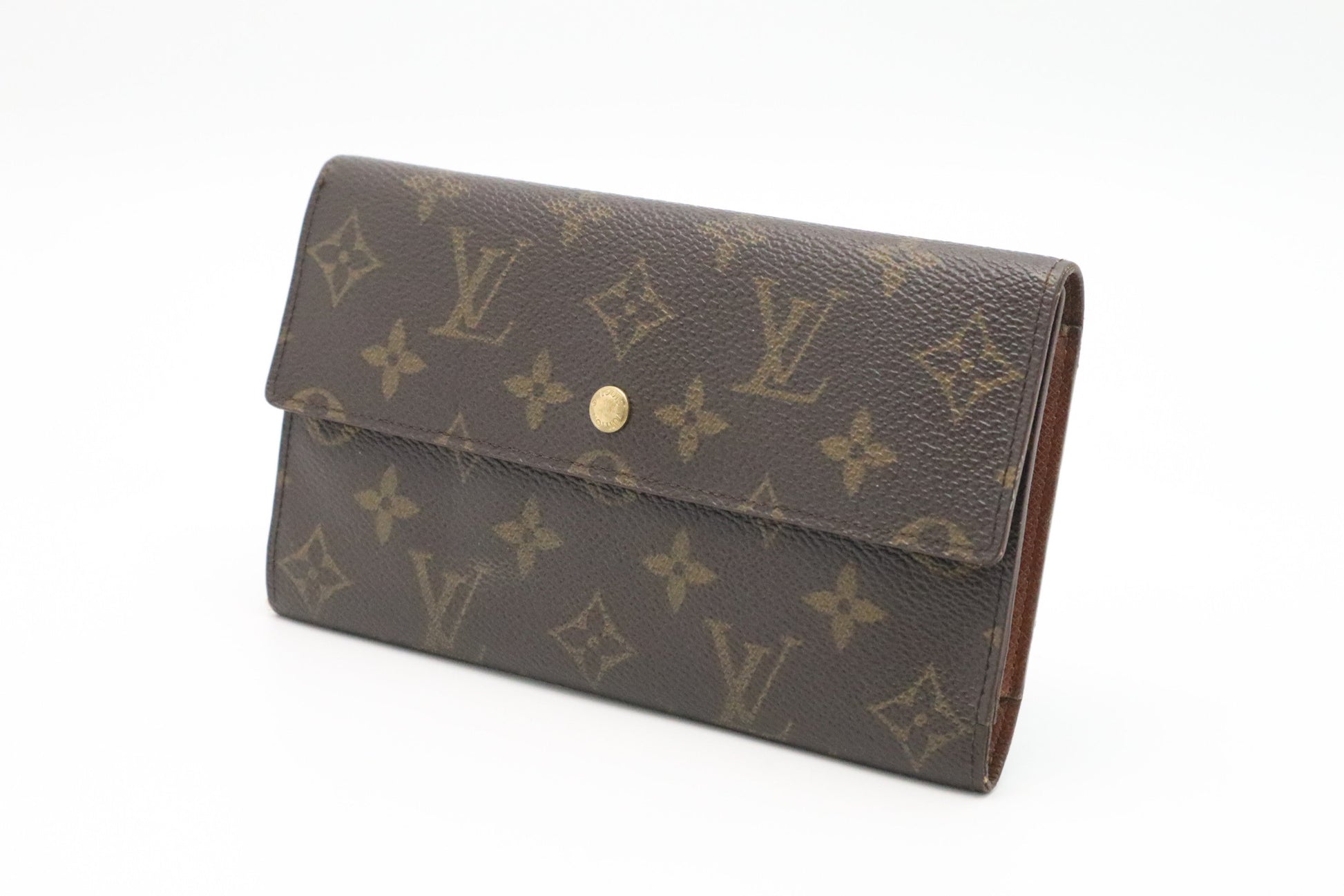 Louis Vuitton International Monogram Canvas Wallet Case Monogram Canvas