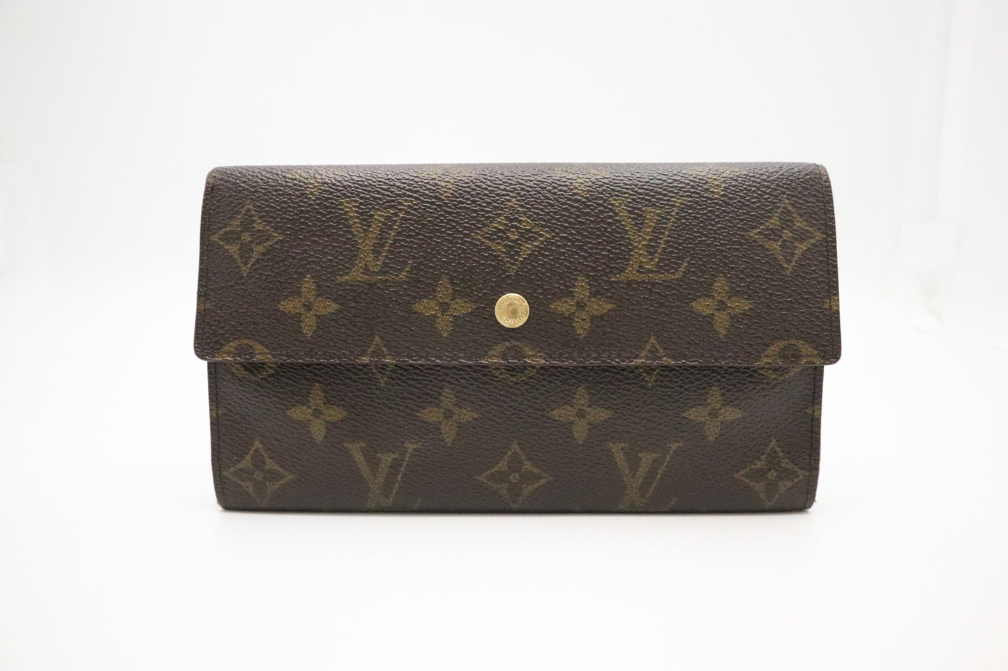 Louis Vuitton International Monogram Canvas Wallet Case Monogram Canvas