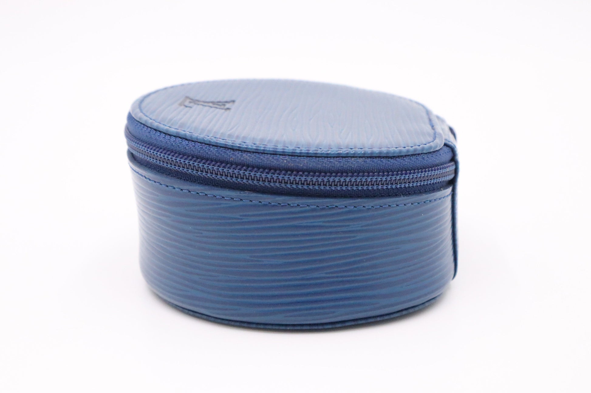 Louis Vuitton Ecrin Bijoux Epi Leather Blue Handbag