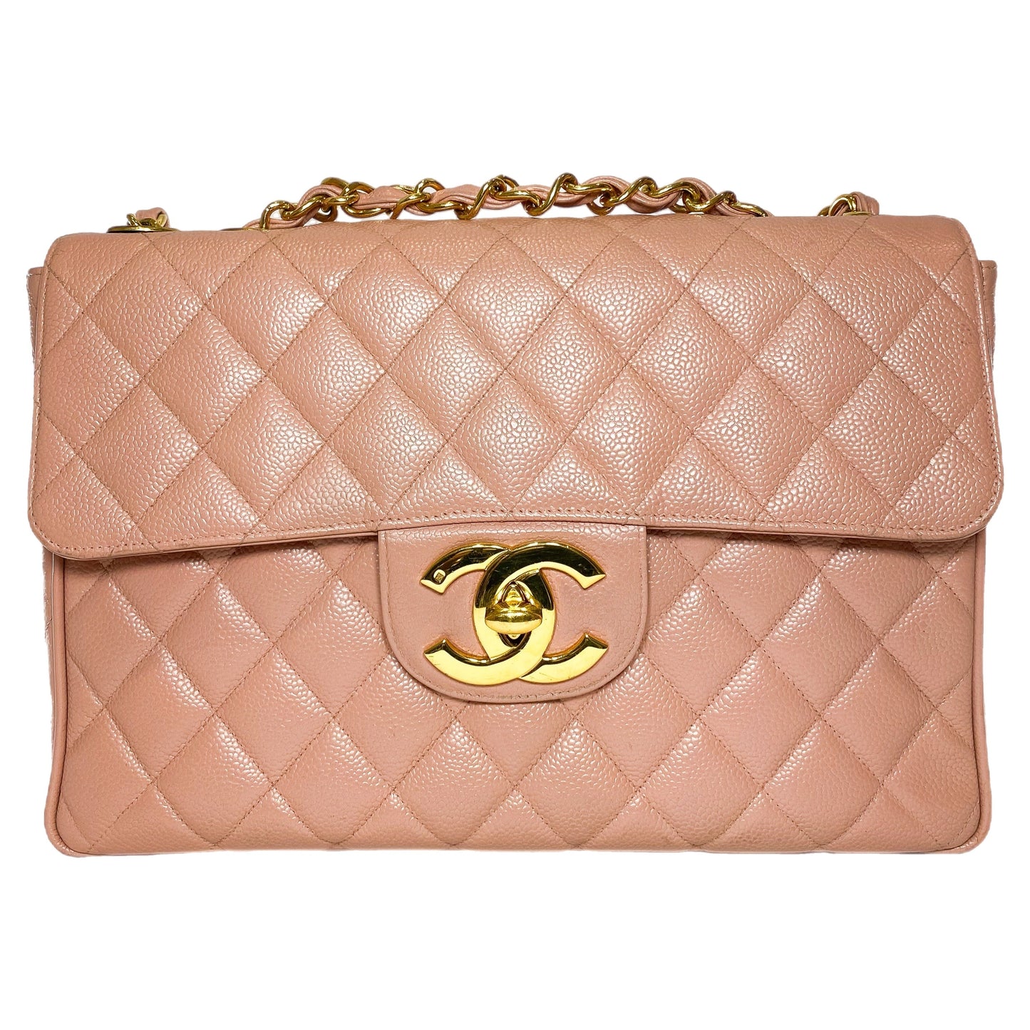 Chanel Pink   Jumbo Flap Bag