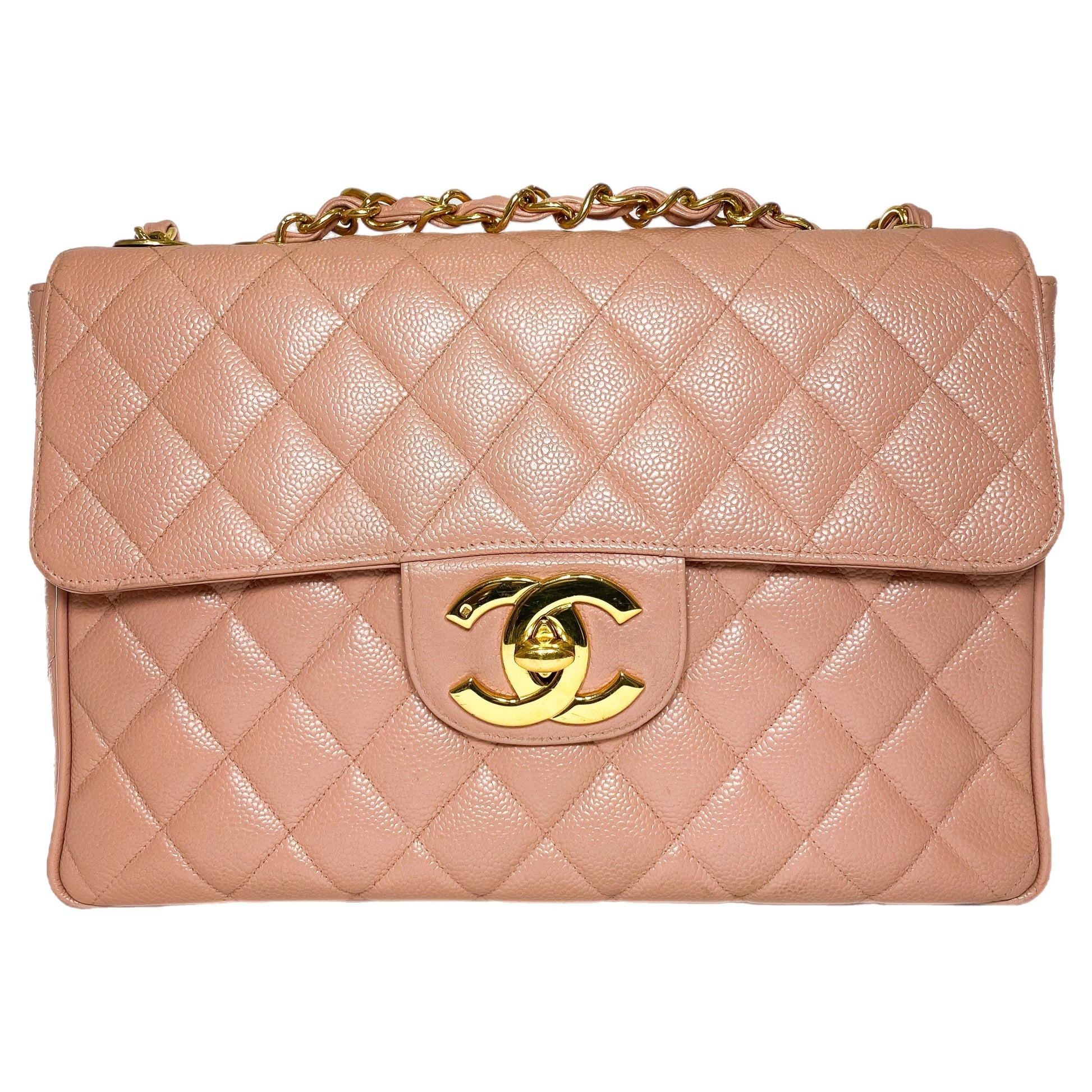 Chanel Pink   Jumbo Flap Bag