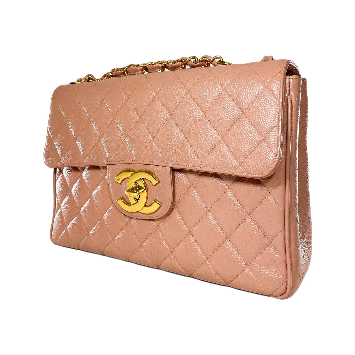 Chanel Pink   Jumbo Flap Bag