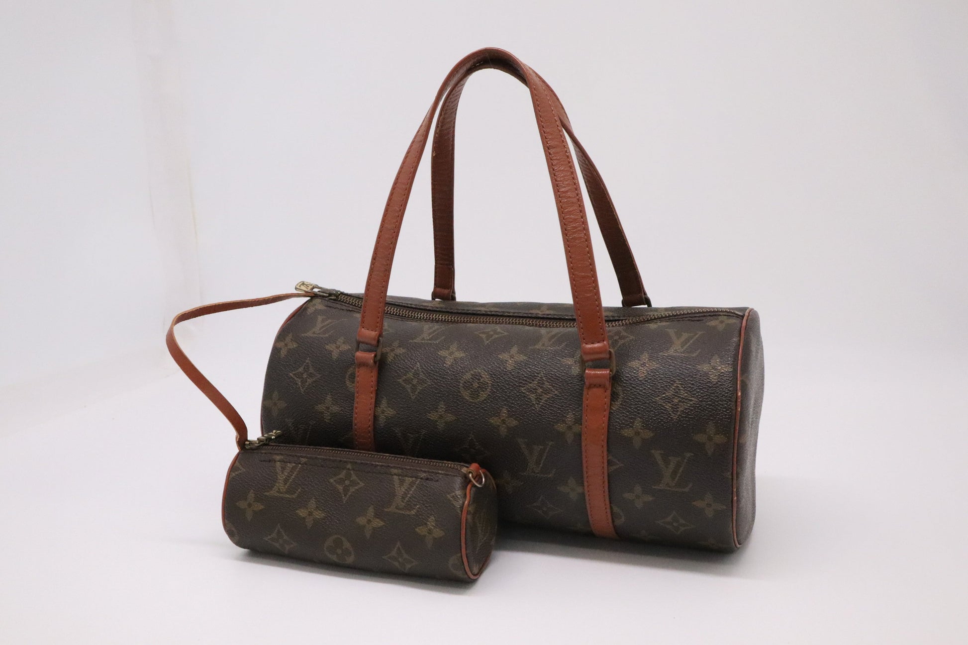 Louis Vuitton Papillon 30 Monogram Canvas Handbag