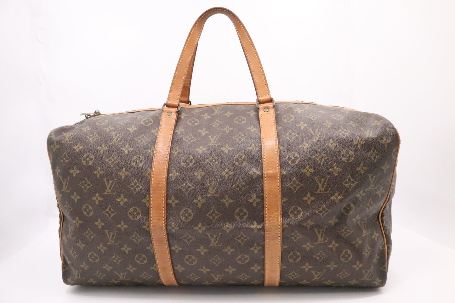 Louis Vuitton Sac Souple 55 Monogram Canvas Handbag 3