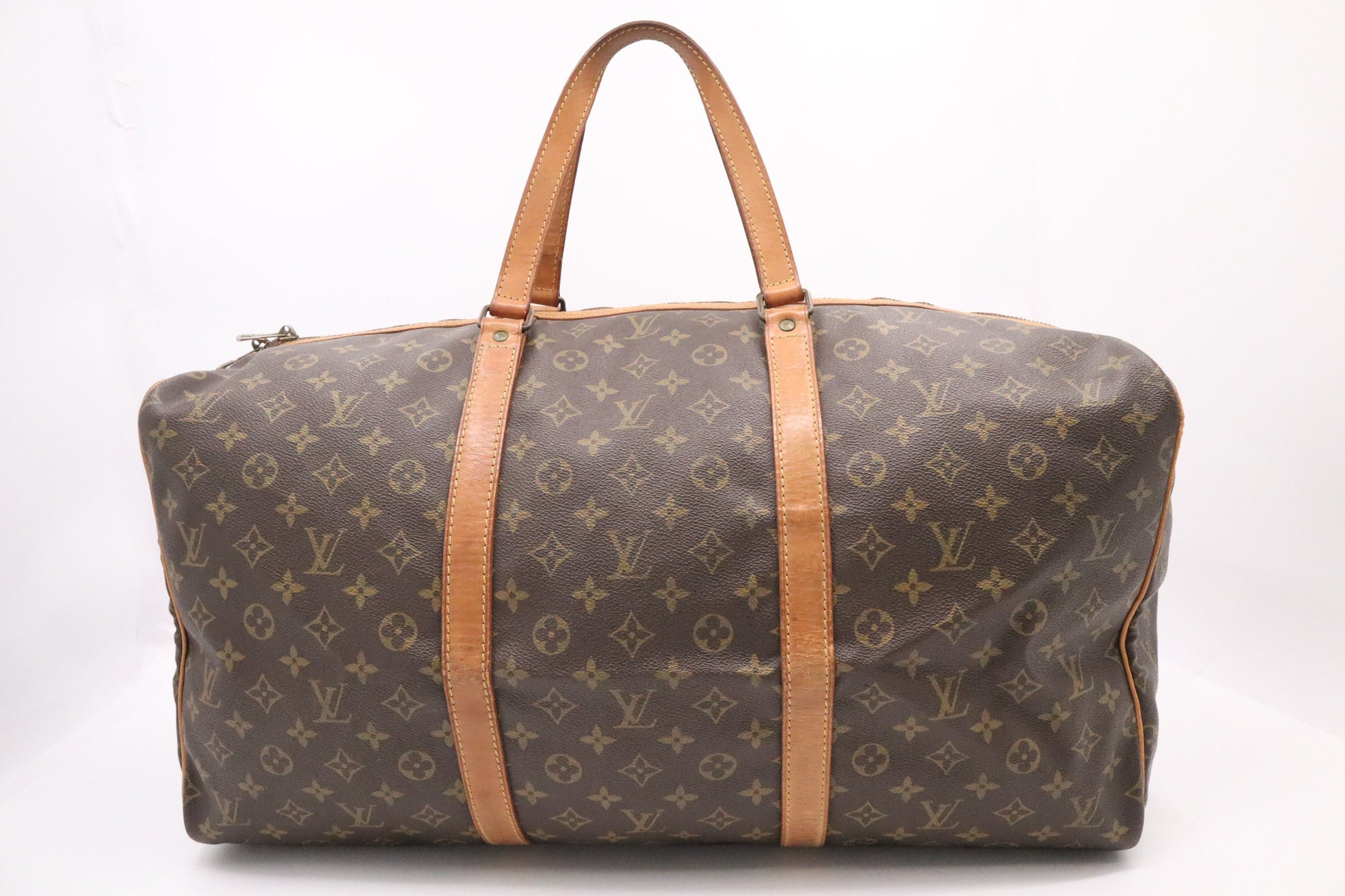 Louis Vuitton Sac Souple 55 Monogram Canvas Handbag 3