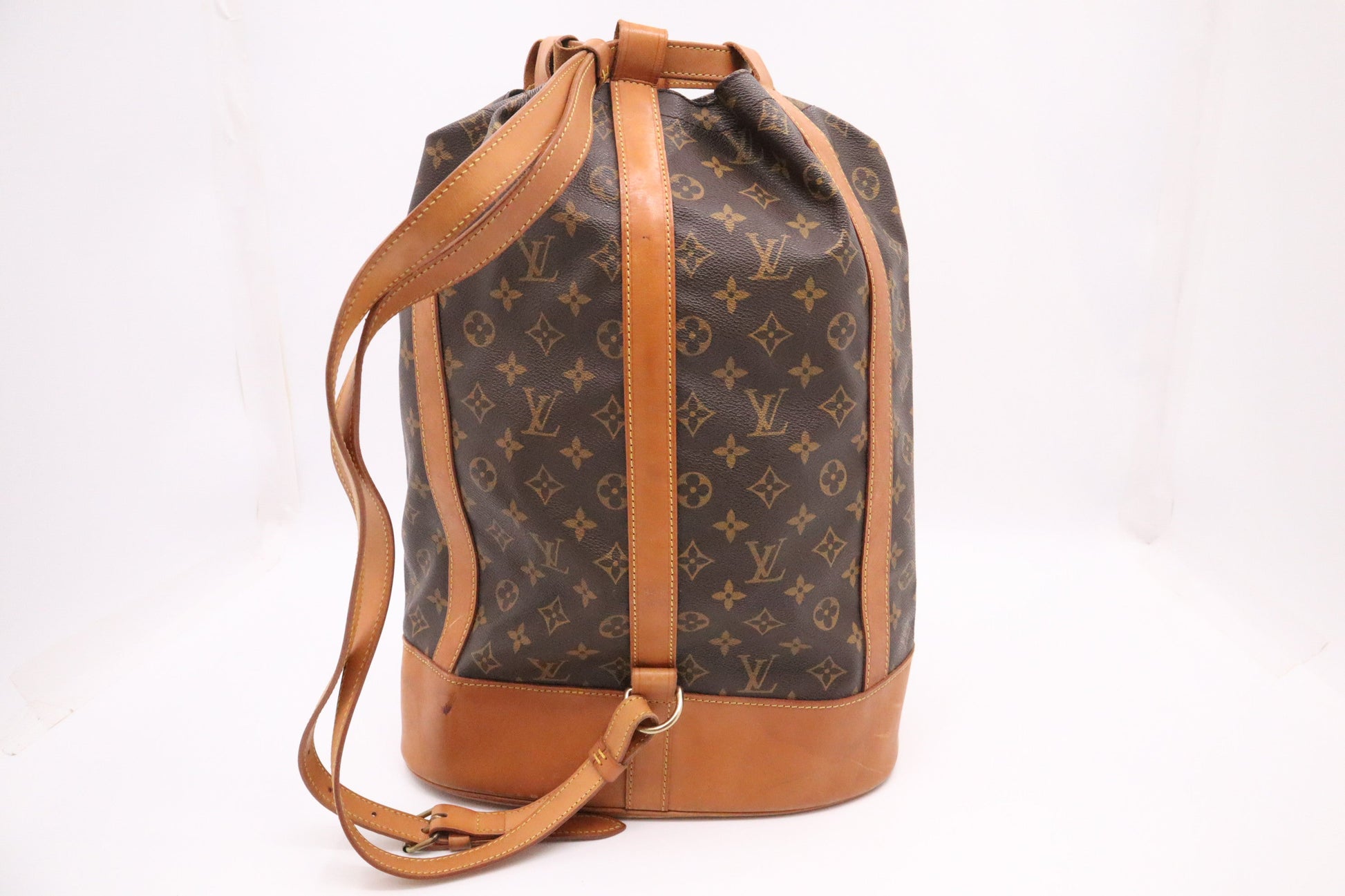 Louis Vuitton Randonnee Monogram GM Canvas Handbag