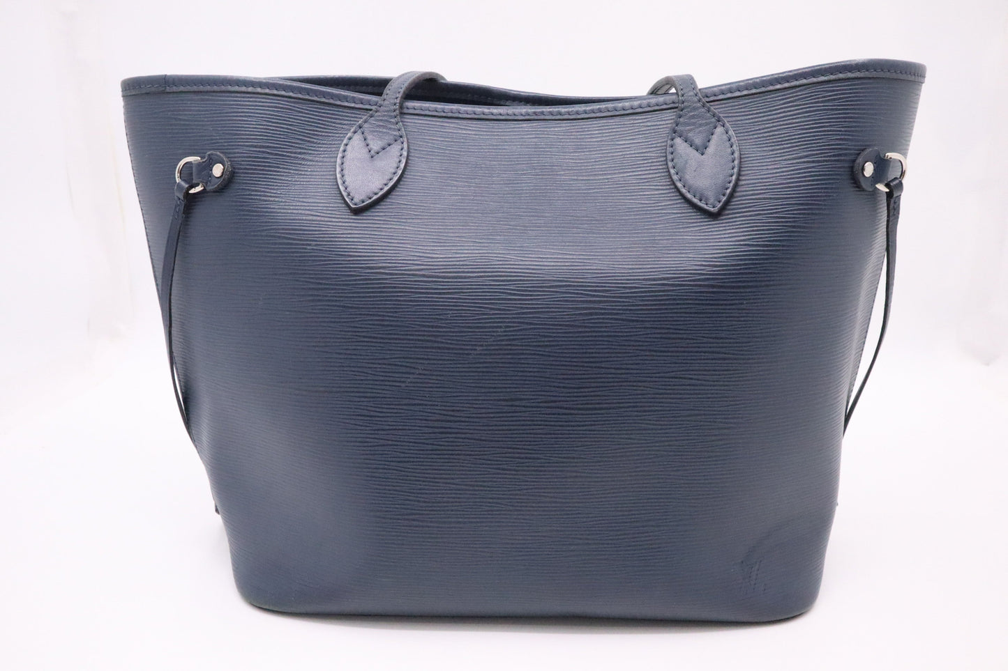 Louis Vuitton Neverfull MM Epi Leather Blue Tote Bag