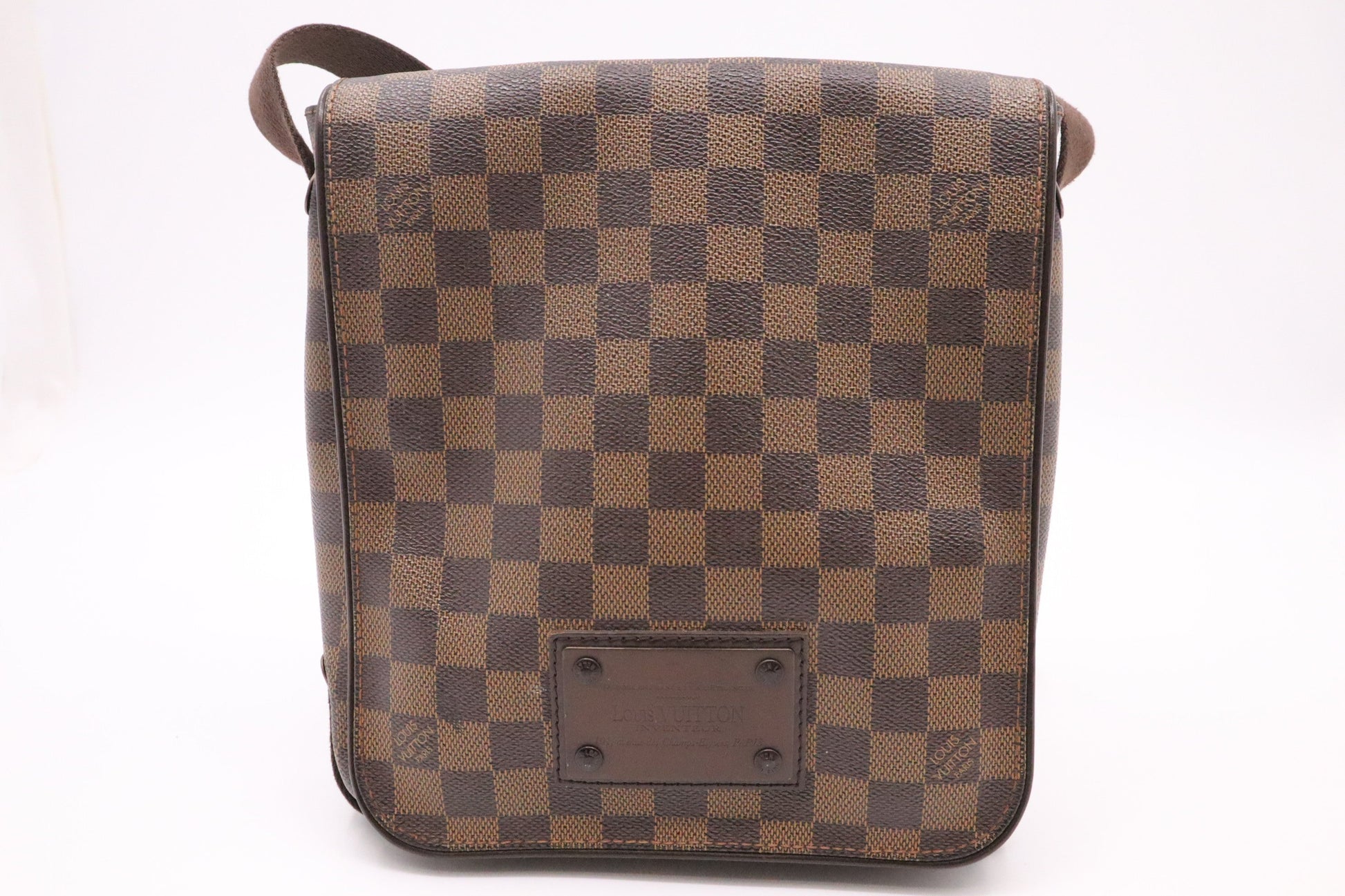 Louis Vuitton Brooklyn PM Ebene Damier Canvas Handbag