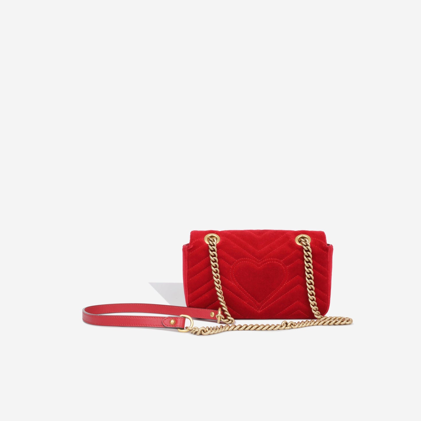 Gucci Marmont Velvet Shoulder Bag Mini