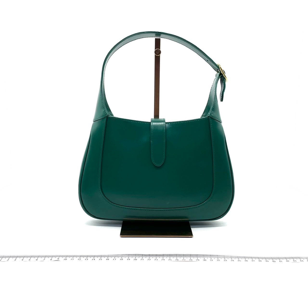 Gucci Jackie Bag With Adjustable Strap Leather Green Travel Bag
