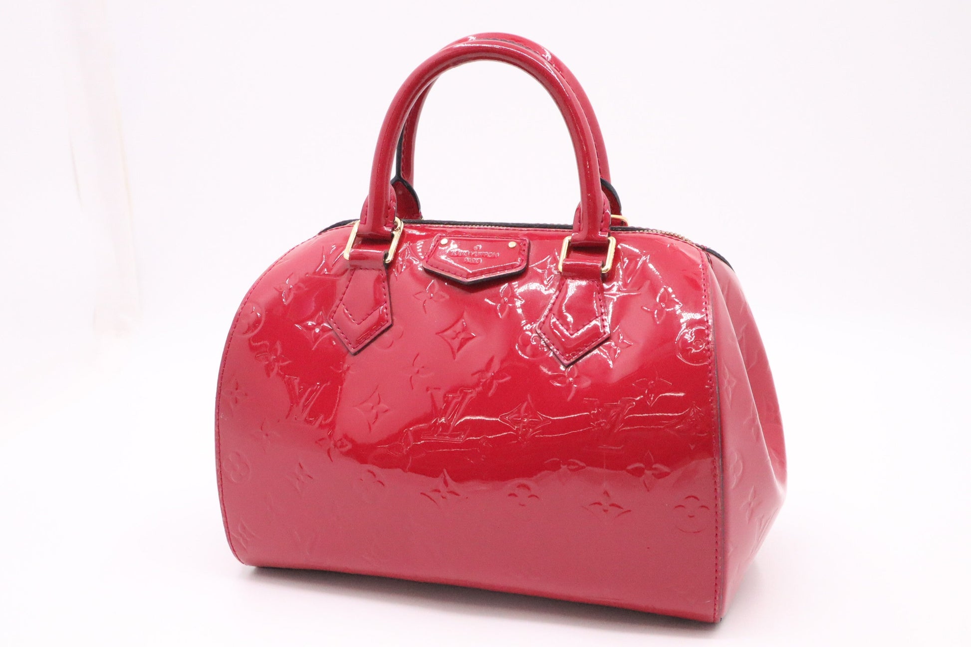 Louis Vuitton Montana MM Indian Rose Vernis Leather Handbag