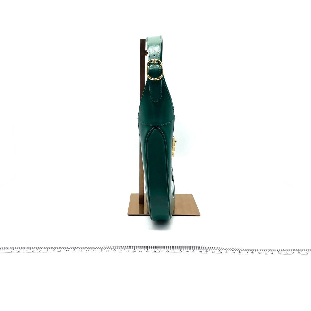 Gucci Jackie Bag With Adjustable Strap Leather Green Travel Bag