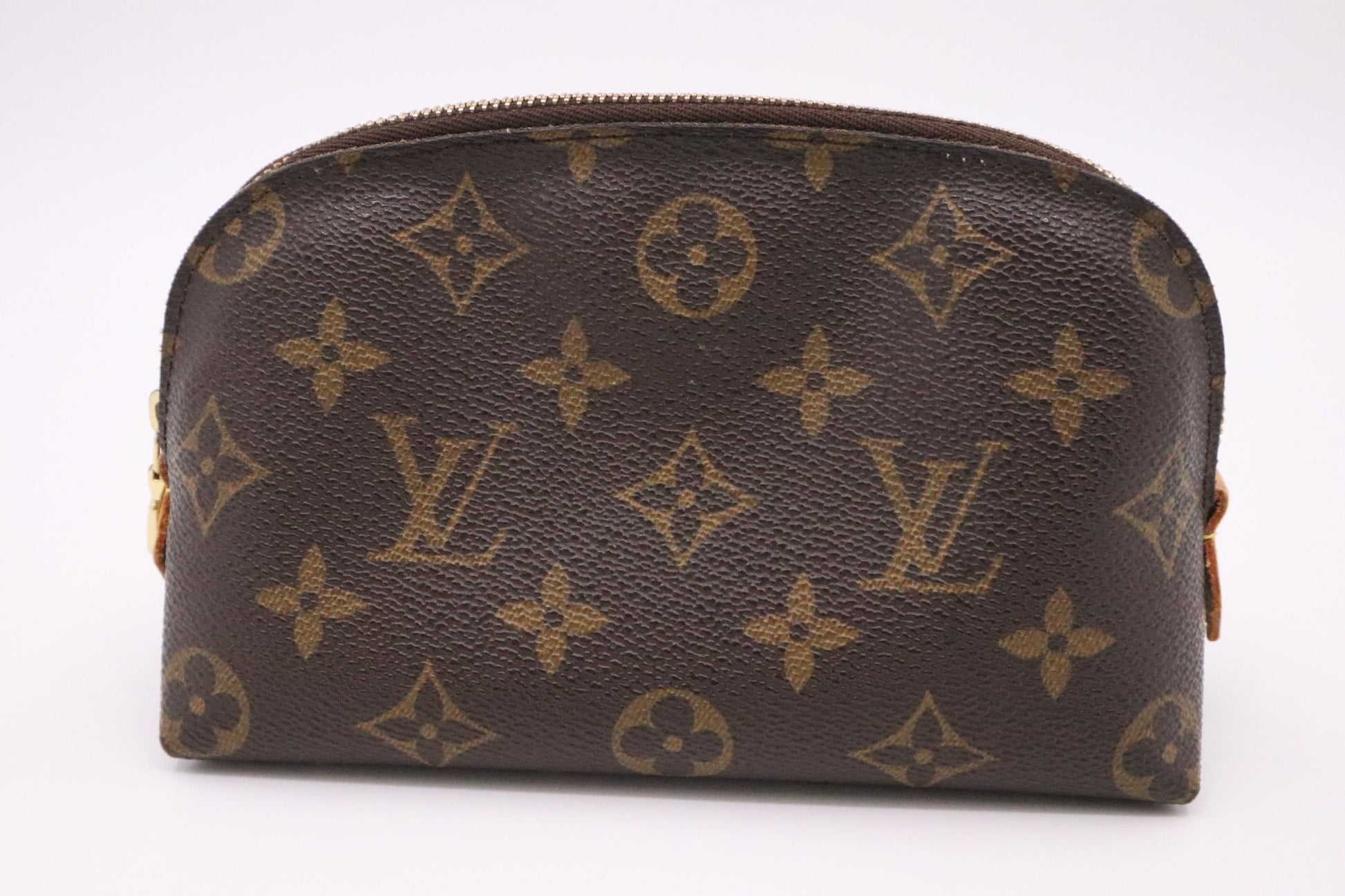 Louis Vuitton Pochette Cosmetics PM Monogram Canvas Clutch Bag