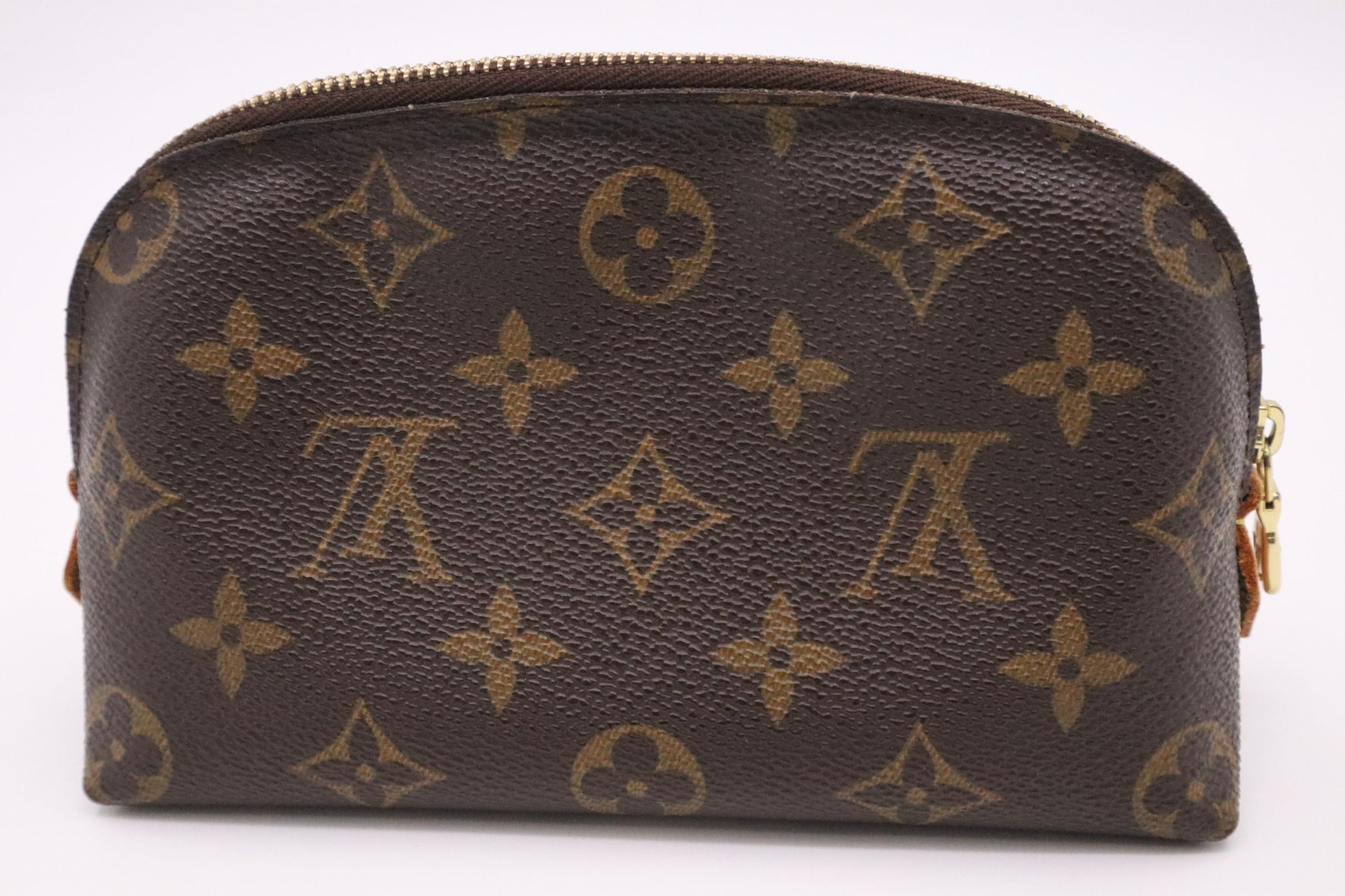 Louis Vuitton Pochette Cosmetics PM Monogram Canvas Clutch Bag