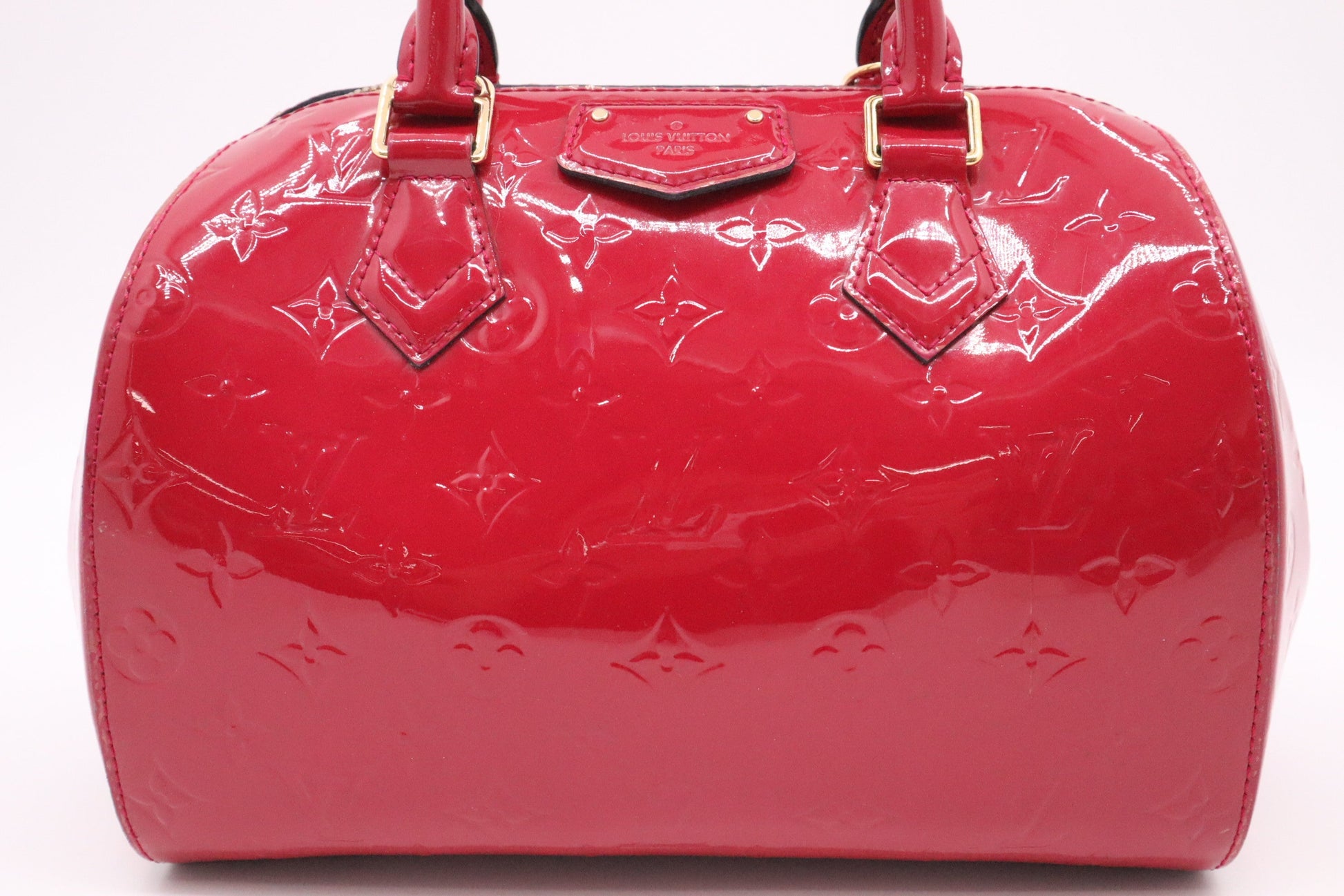 Louis Vuitton Montana MM Indian Rose Vernis Leather Handbag