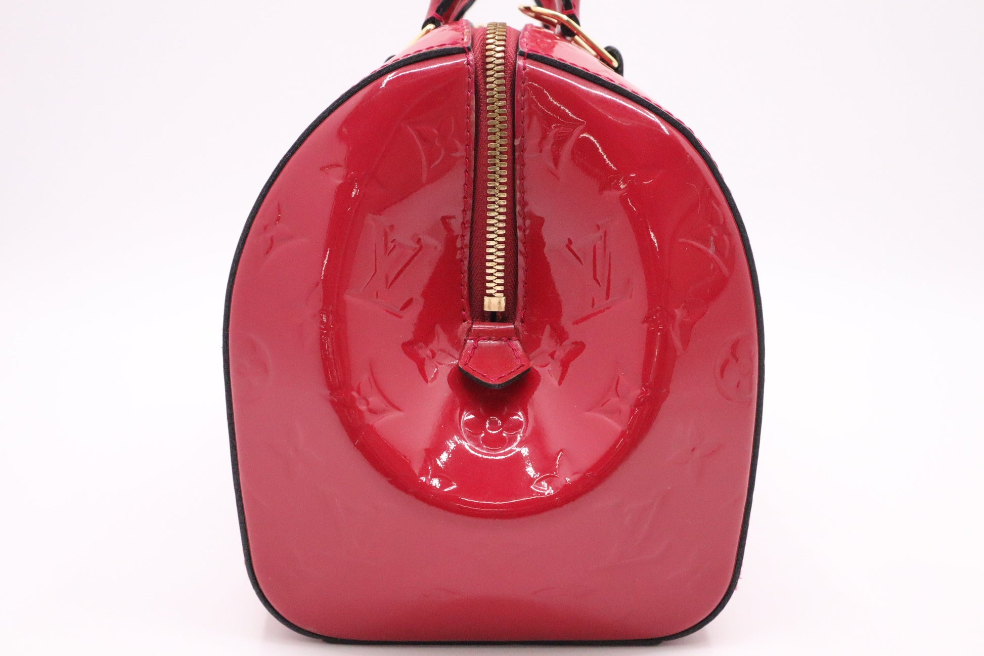 Louis Vuitton Montana MM Indian Rose Vernis Leather Handbag