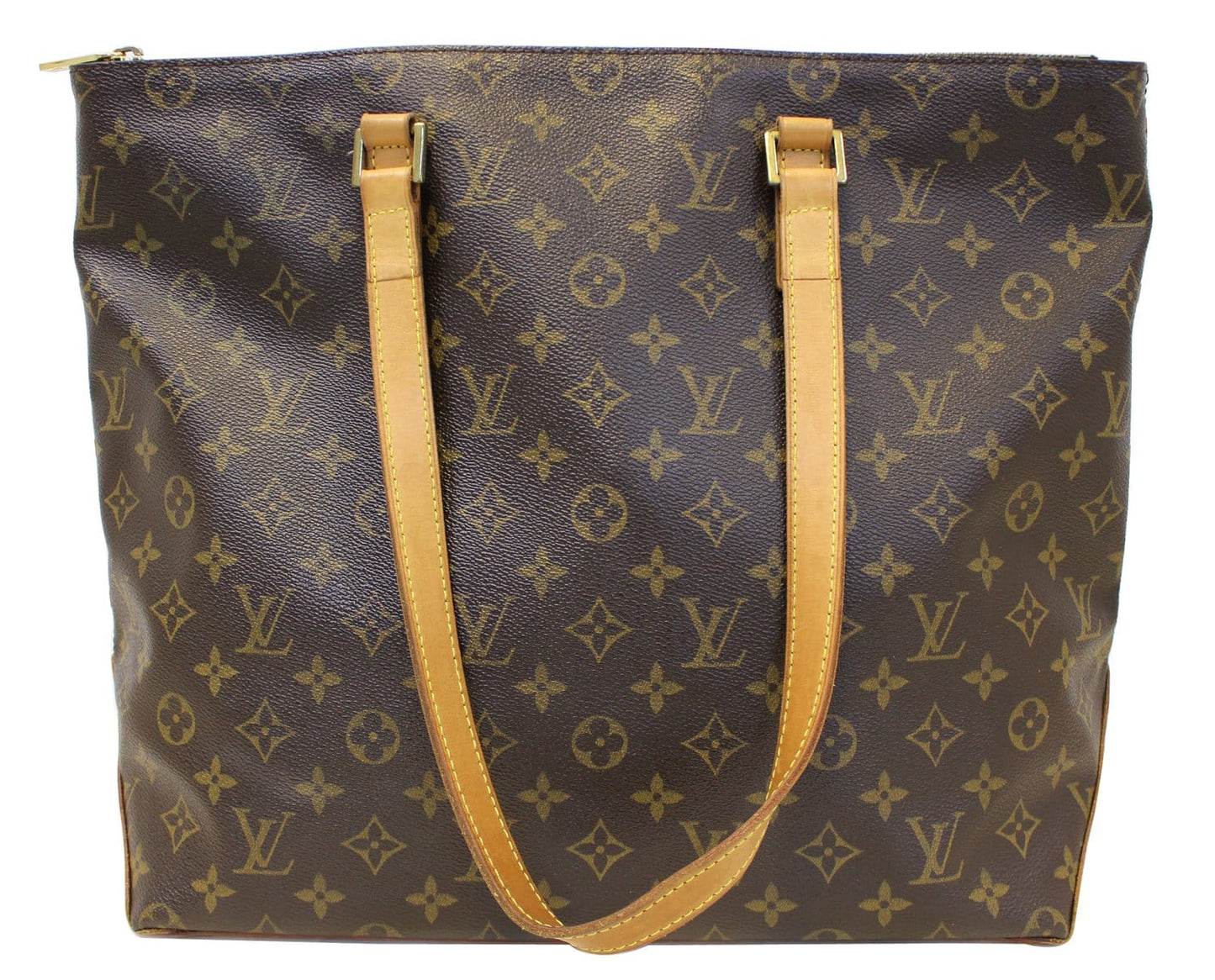 Louis Cabas Mezzo Tote Bag Canvas Monogram Shoulder Bag