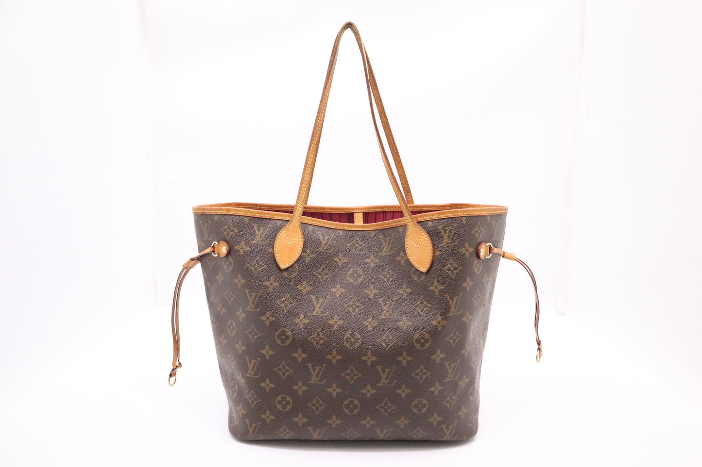 Louis Vuitton Neverfull MM Monogram Canvas Tote Bag Canvas 3