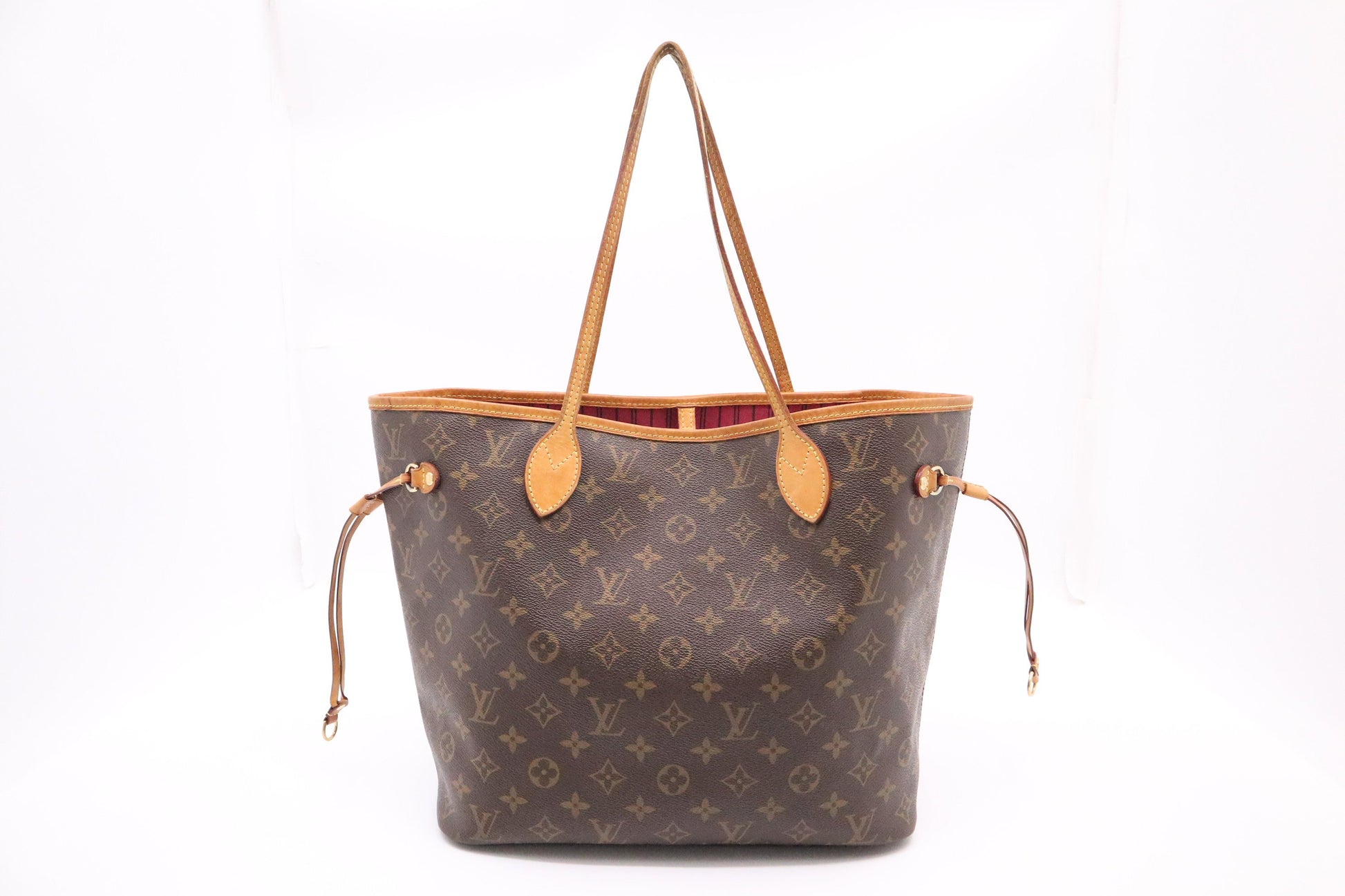 Louis Vuitton Neverfull MM Monogram Canvas Tote Bag Canvas 3