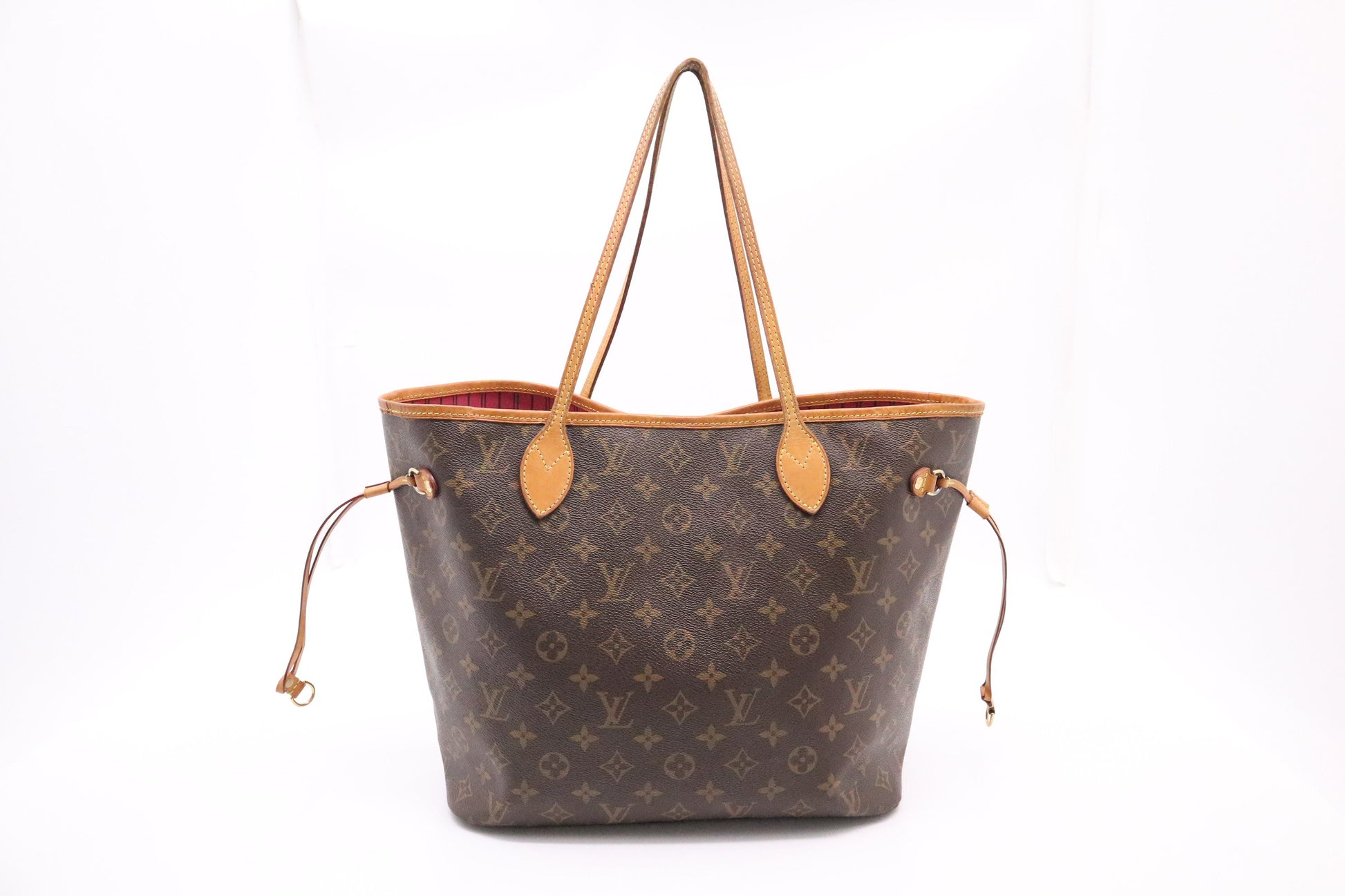 Louis Vuitton Neverfull MM Monogram Canvas Tote Bag Canvas 3