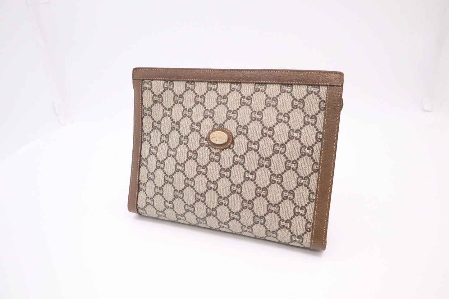 Gucci Plus GG Supreme Canvas Clutch Bag Supreme Canvas
