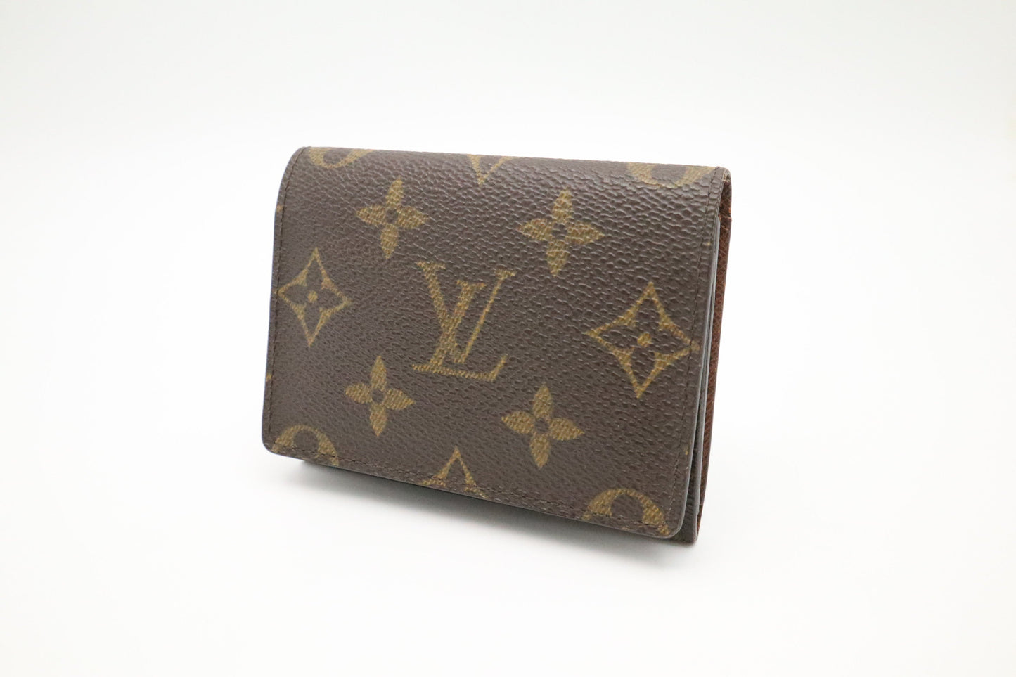 Louis Vuitton Card Monogram Canvas Wallet Case Monogram Canvas