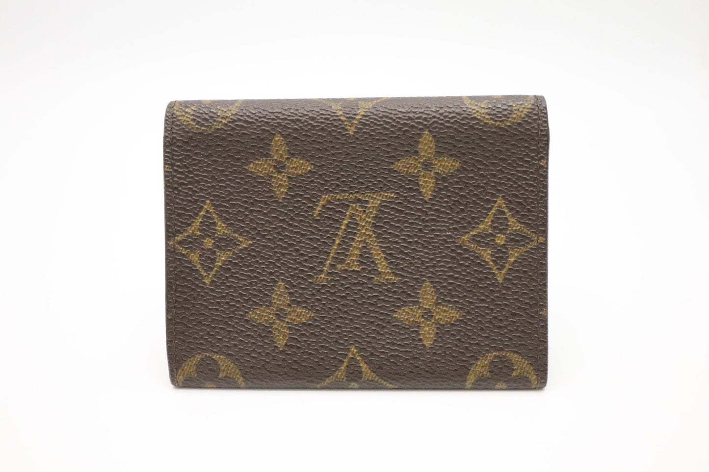 Louis Vuitton Card Monogram Canvas Wallet Case Monogram Canvas