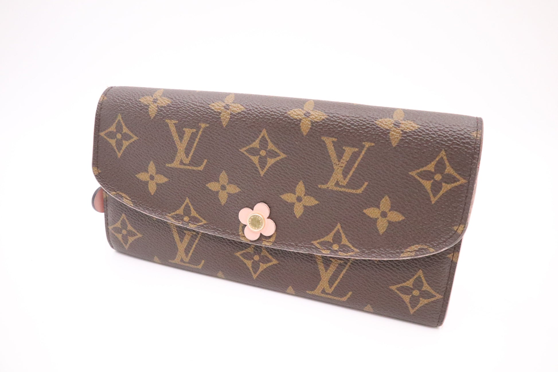 Louis Vuitton Flower Rosalie Monogram Canvas Wallet Case