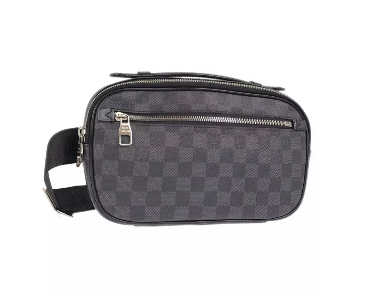 Louis Vuitton GRAPHITE AMBLER WAIST Damier Handbag