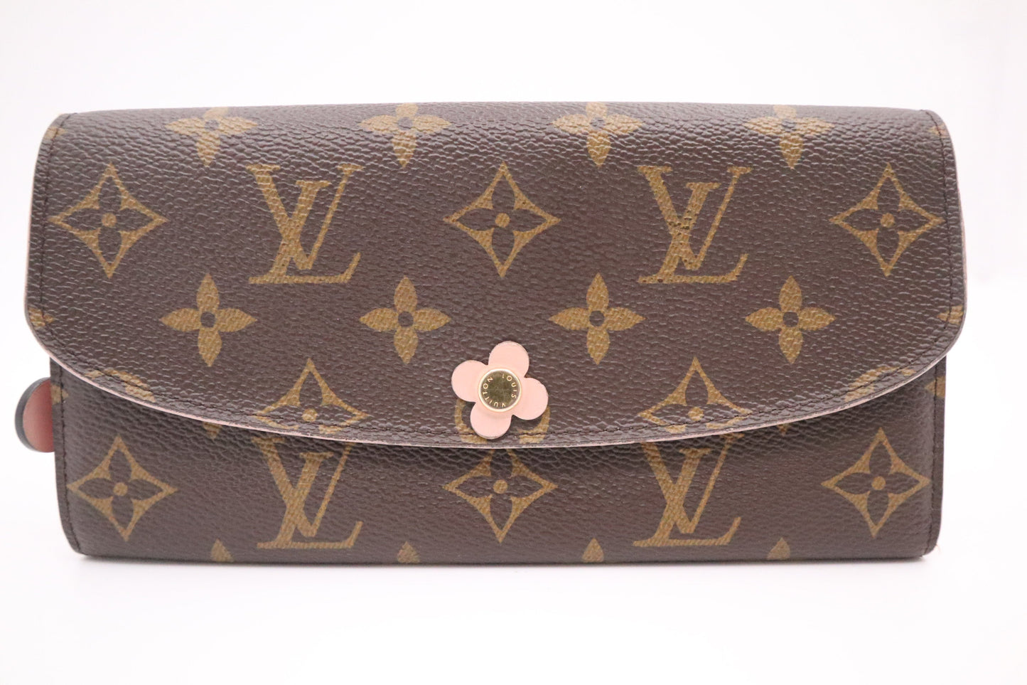 Louis Vuitton Flower Rosalie Monogram Canvas Wallet Case