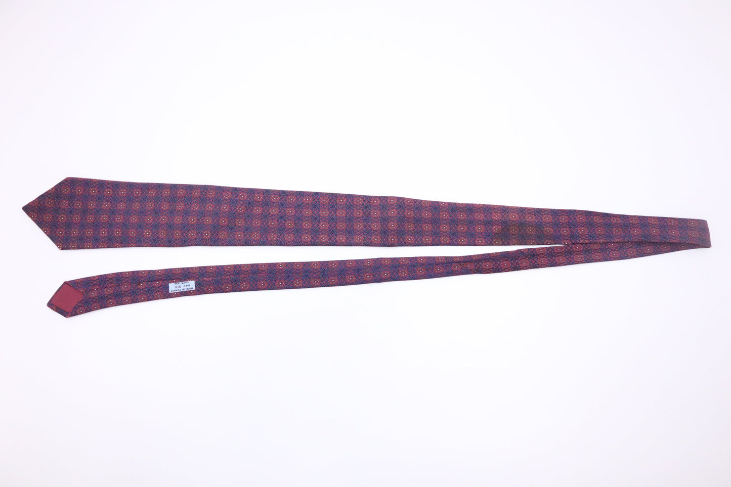 Hermes Tie In Purple Silk Handbag Travel Bag