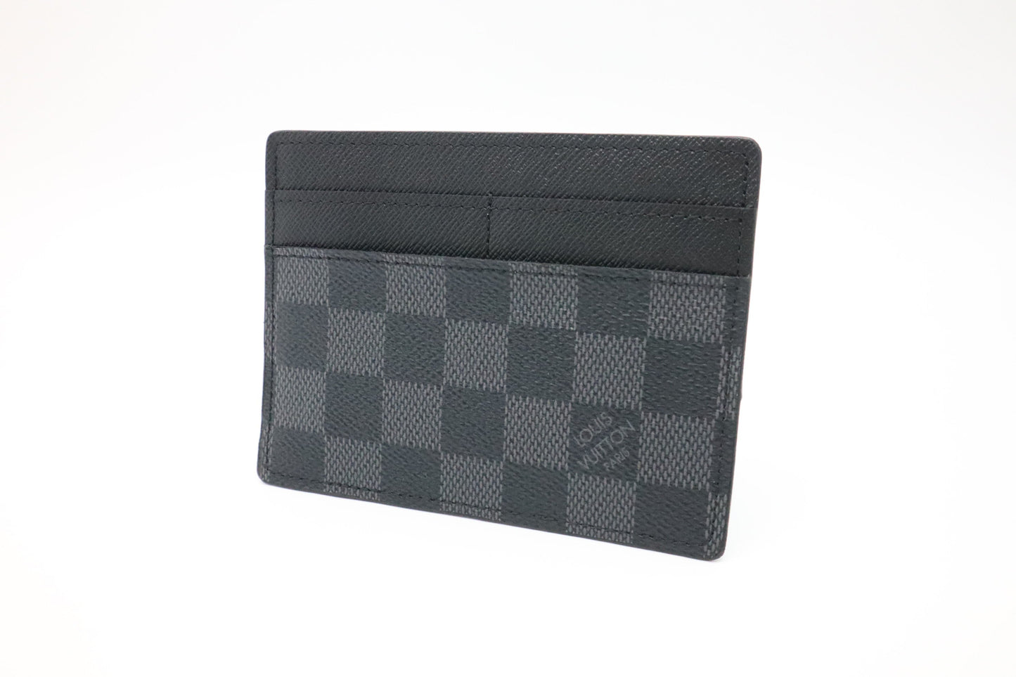 Louis Vuitton Insert Card Graphite Damier Canvas Wallet Case