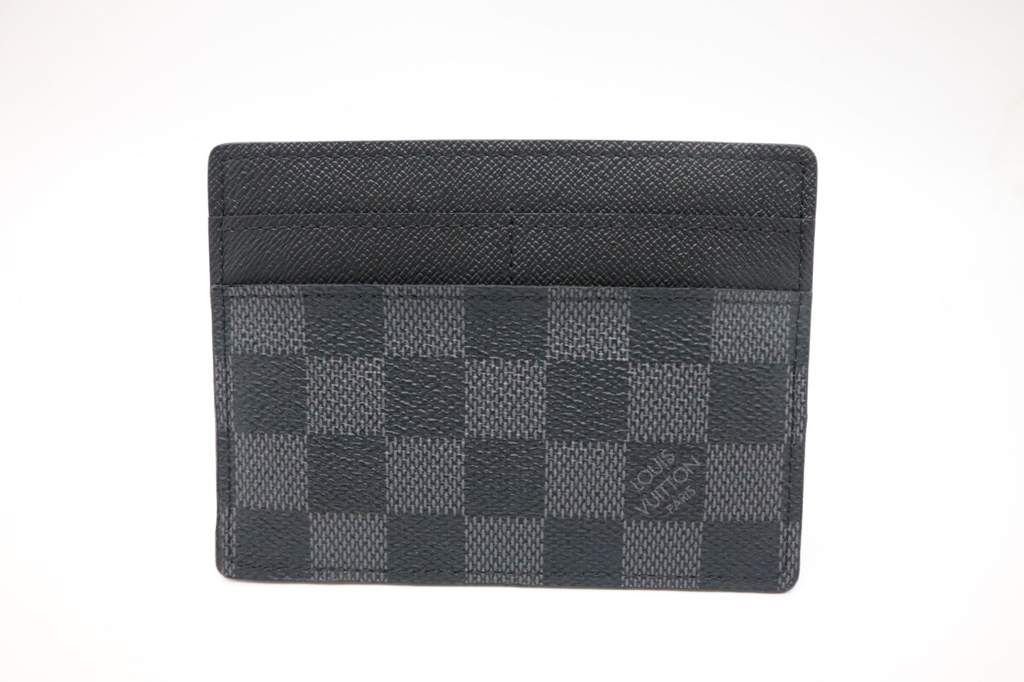 Louis Vuitton Insert Card Graphite Damier Canvas Wallet Case