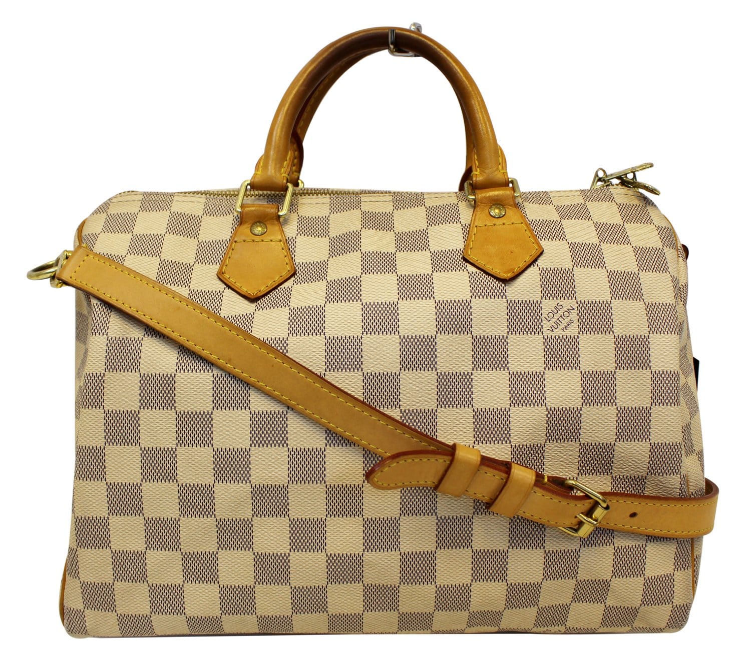 Louis Bag Damier Azur Speedy Bandouliere Satchel Travel Bag