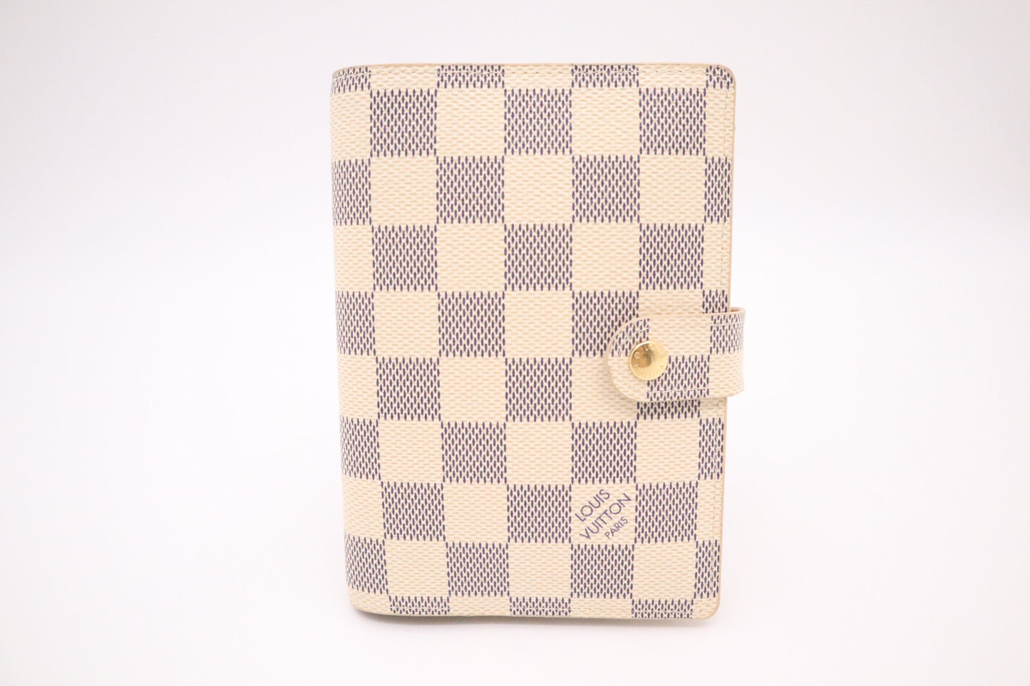 Louis Vuitton Agenda PM Azur Damier Canvas Handbag Damier Azur